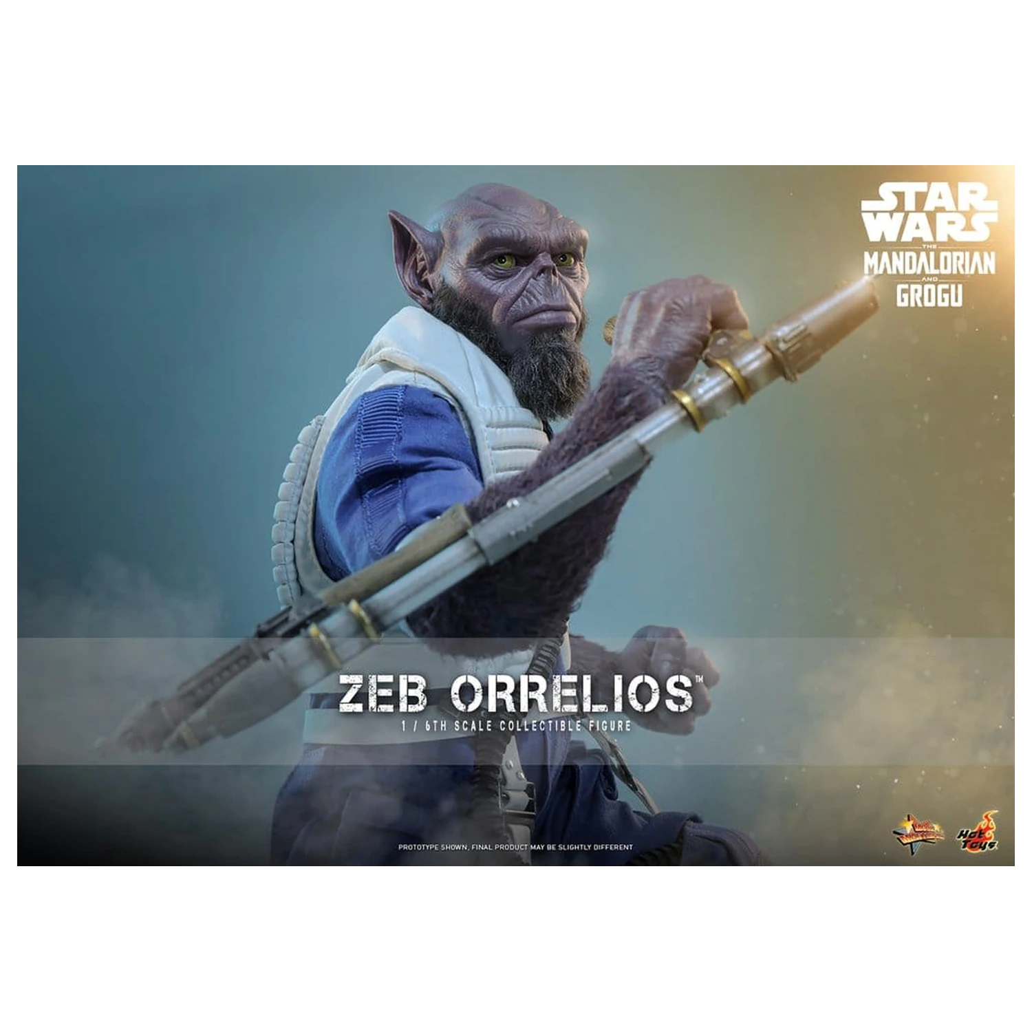 Star Wars Movie Masterpiece Akcijska figura 1/6 Zeb Orrelios 33 cm fotografija izdelka