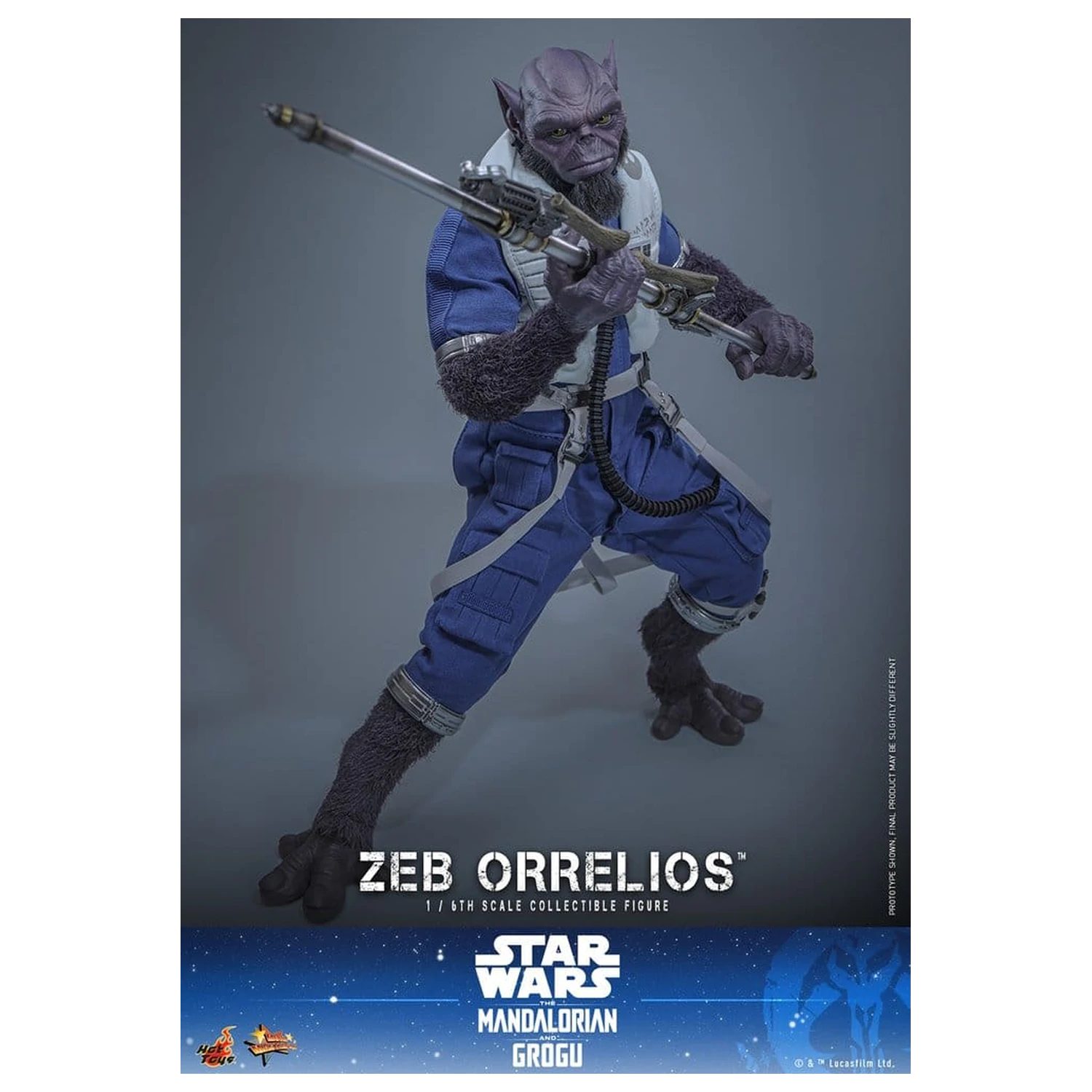Star Wars Movie Masterpiece Akcijska figura 1/6 Zeb Orrelios 33 cm fotografija izdelka