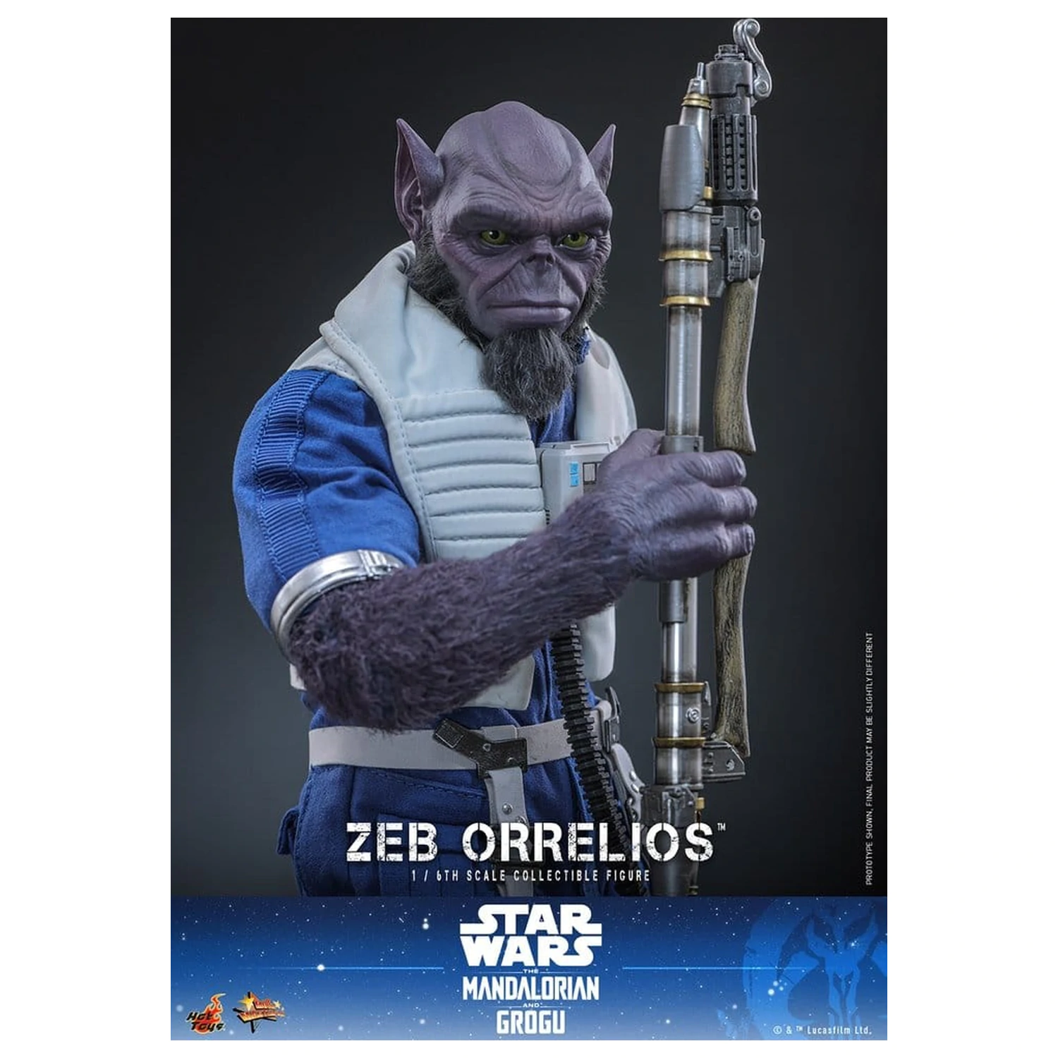 Star Wars Movie Masterpiece Akcijska figura 1/6 Zeb Orrelios 33 cm fotografija izdelka