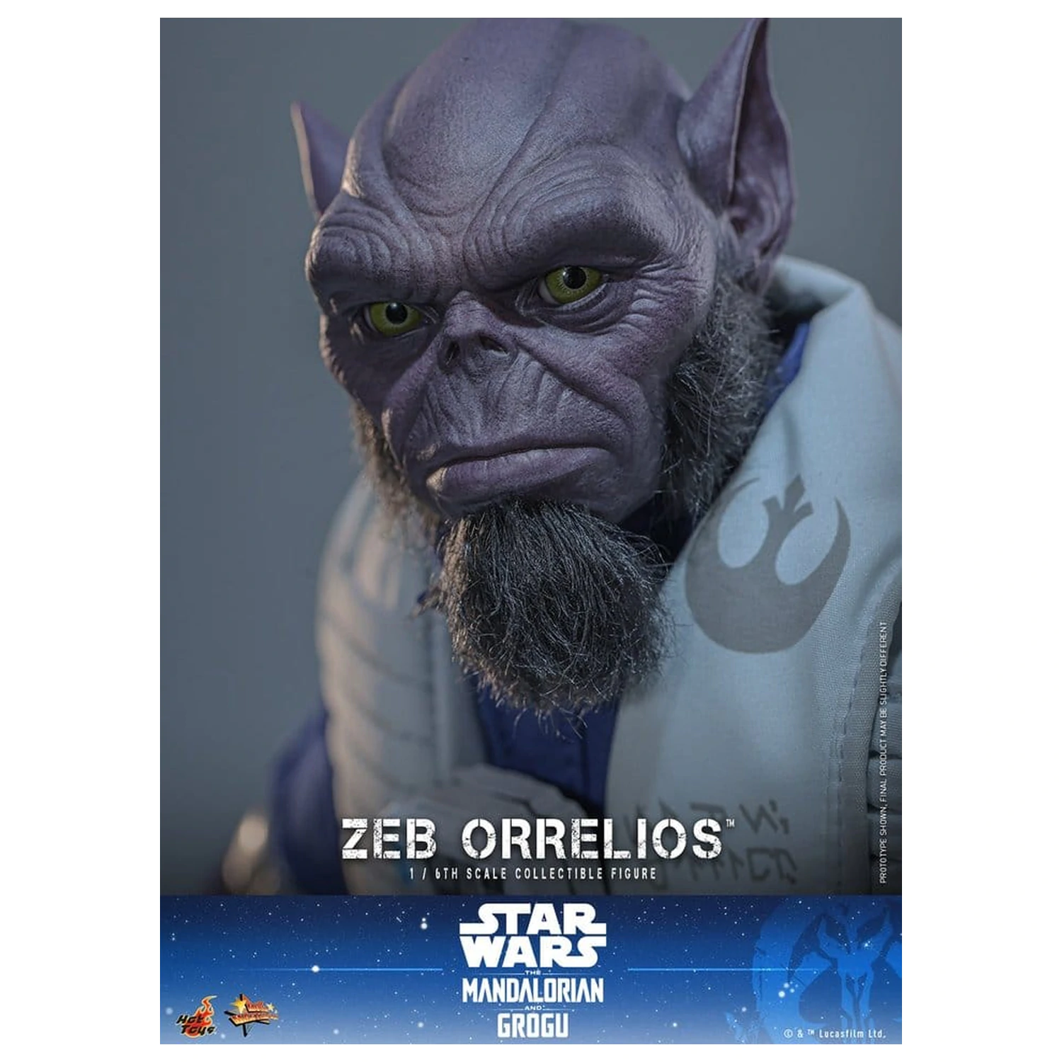 Star Wars Movie Masterpiece Akcijska figura 1/6 Zeb Orrelios 33 cm fotografija izdelka