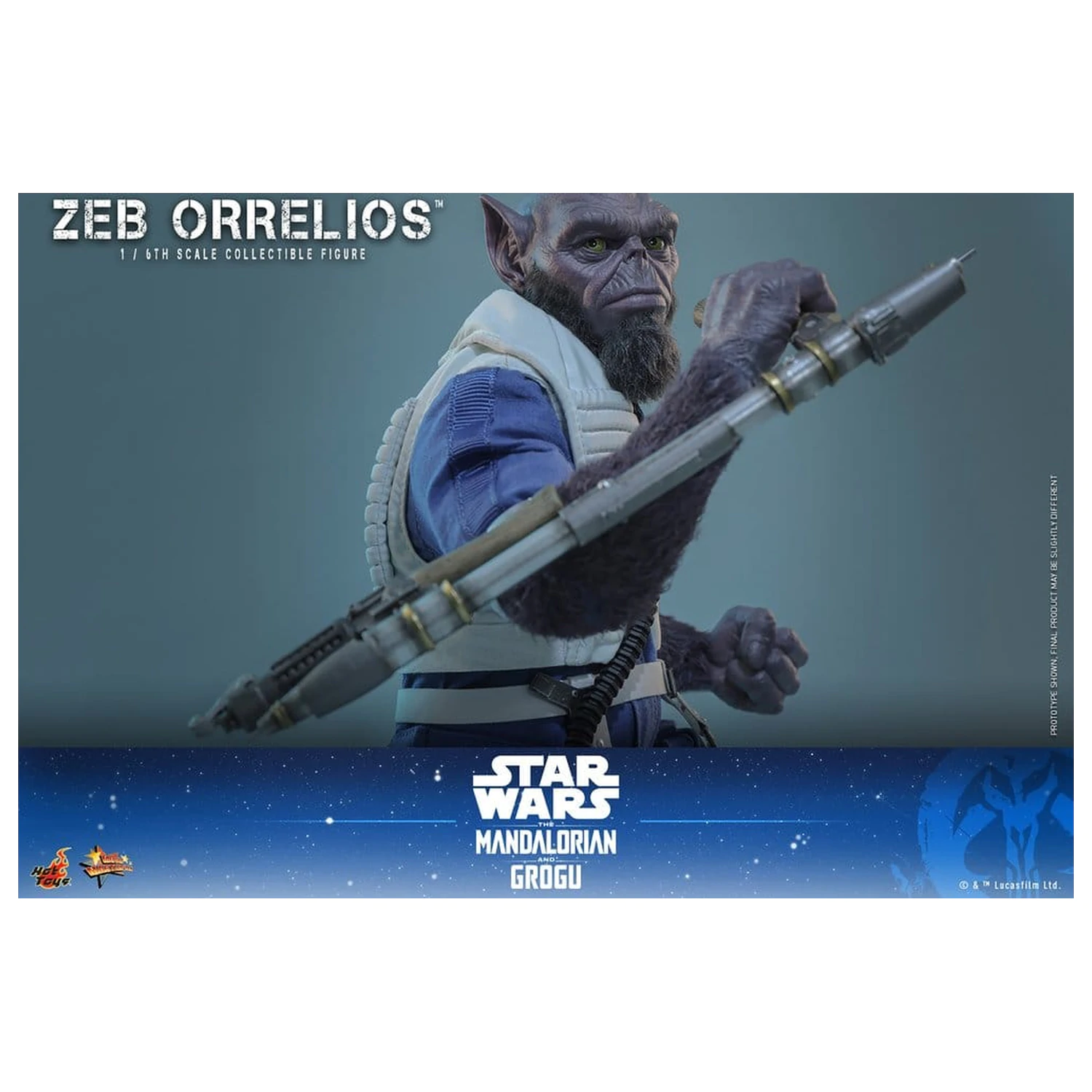 Star Wars Movie Masterpiece Akcijska figura 1/6 Zeb Orrelios 33 cm fotografija izdelka