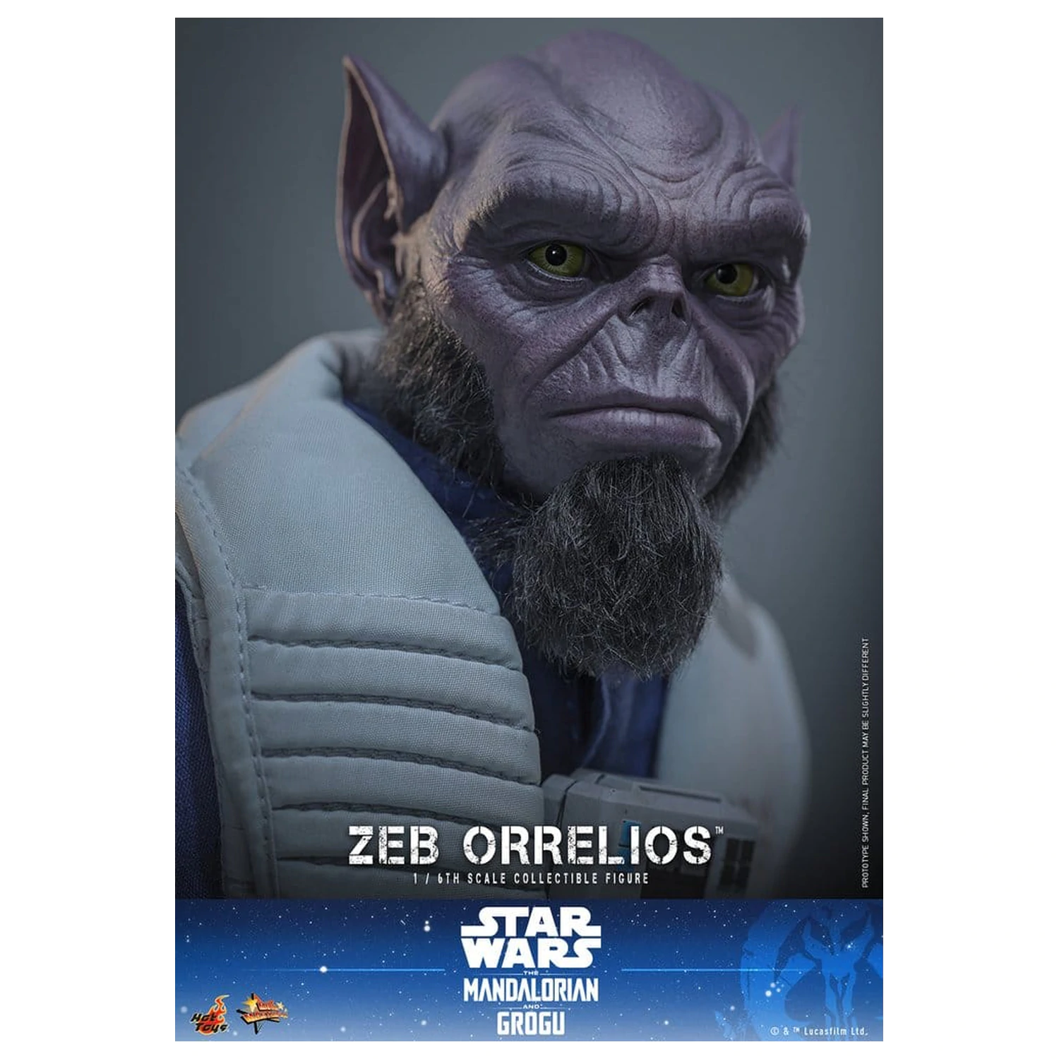 Star Wars Movie Masterpiece Akcijska figura 1/6 Zeb Orrelios 33 cm fotografija izdelka