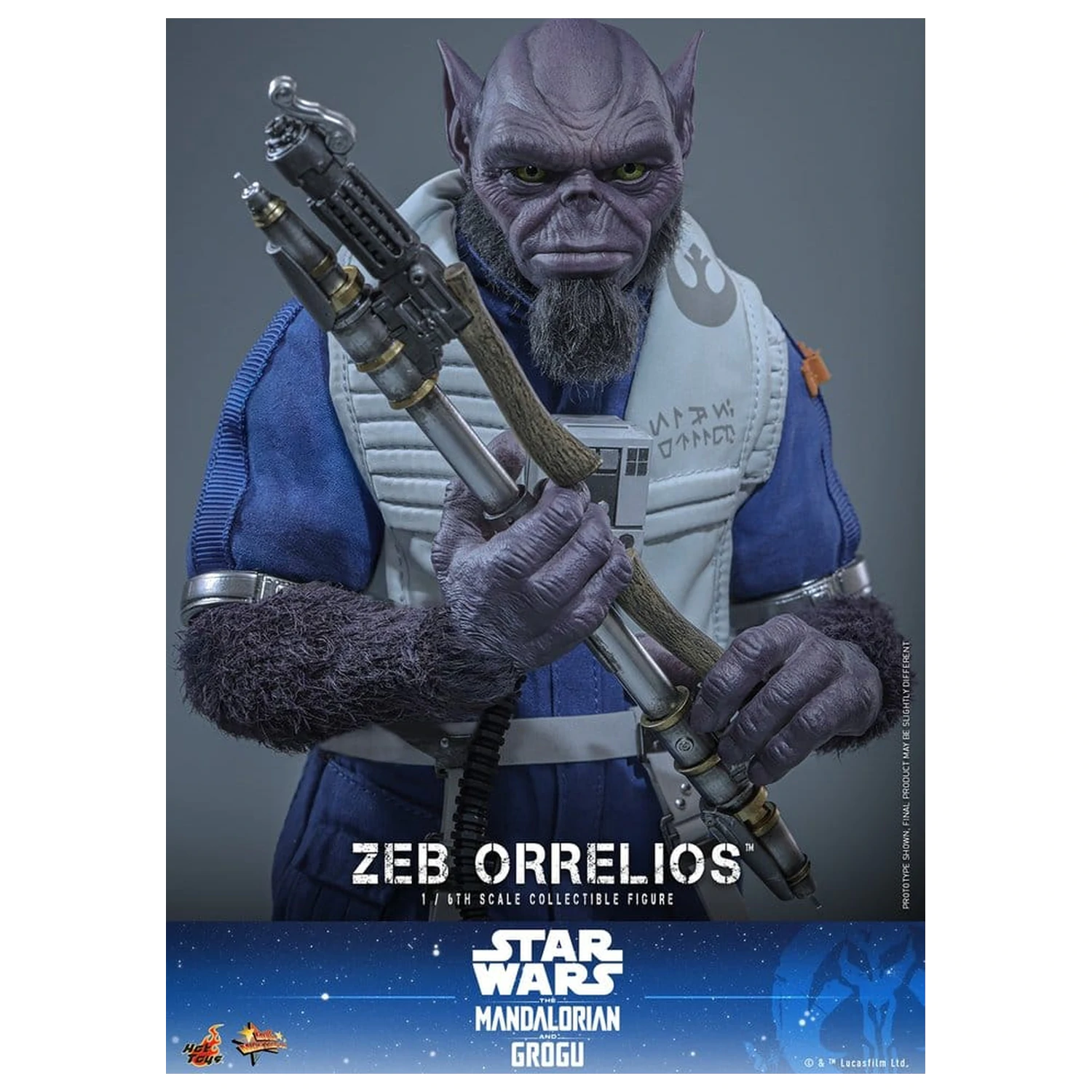 Star Wars Movie Masterpiece Akcijska figura 1/6 Zeb Orrelios 33 cm fotografija izdelka