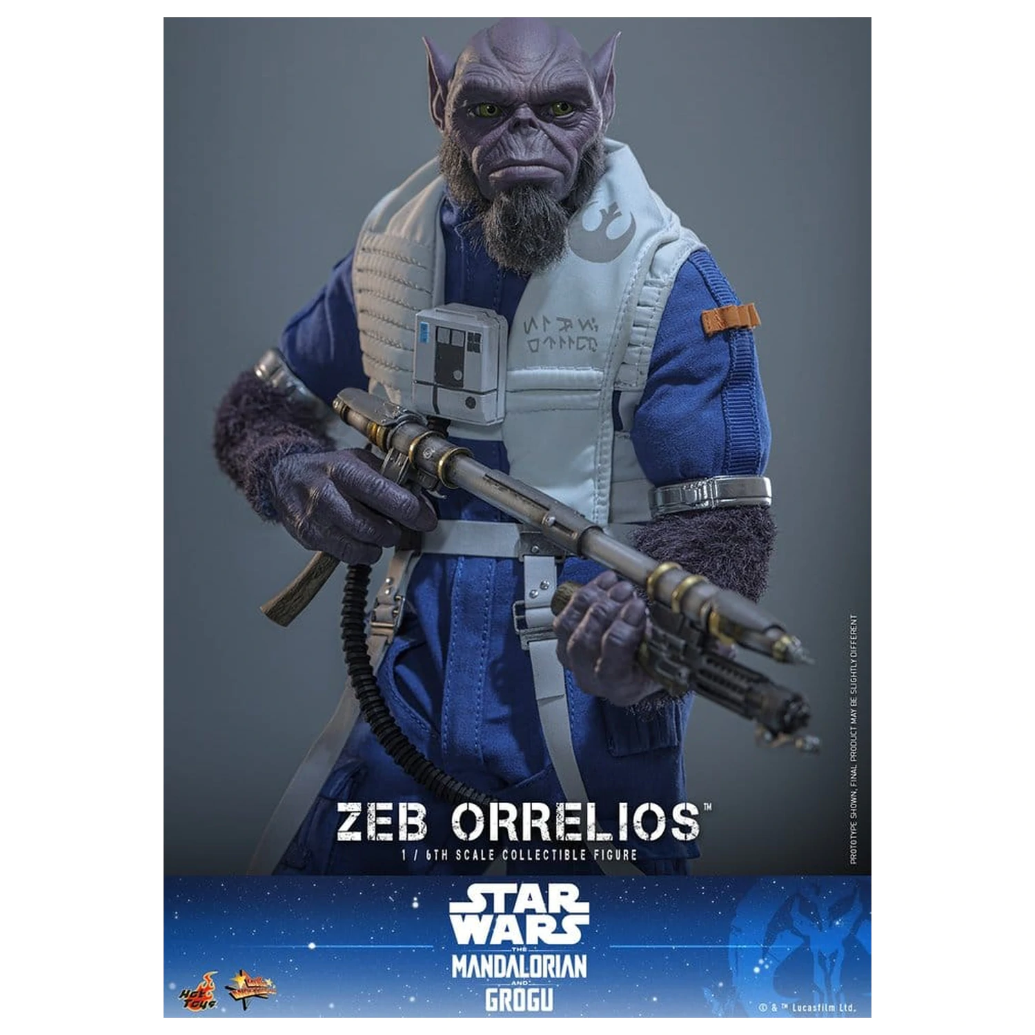 Star Wars Movie Masterpiece Akcijska figura 1/6 Zeb Orrelios 33 cm fotografija izdelka