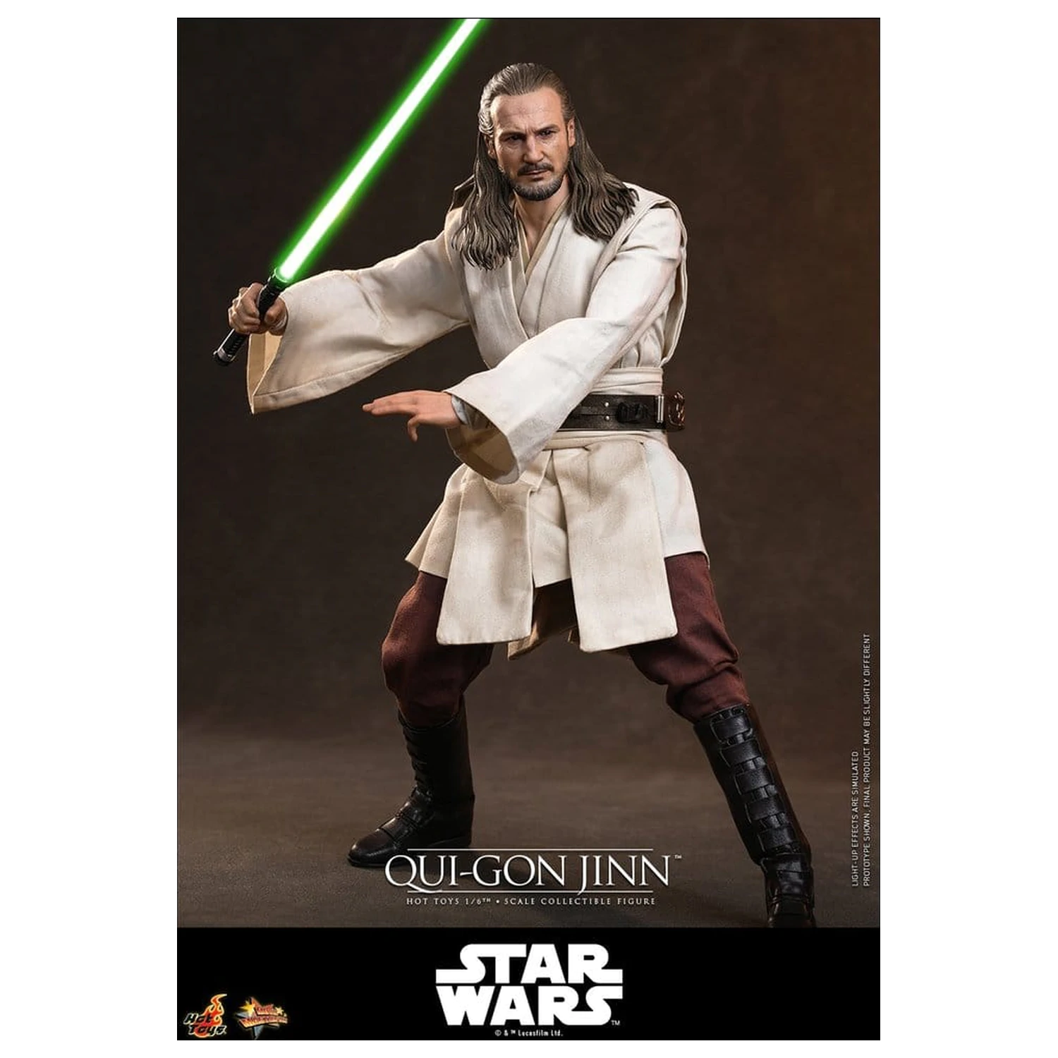 Star Wars Movie Masterpiece Akcijska figura 1/6 Qui-Gon Jinn (Collector Edition) 32 cm fotografija izdelka