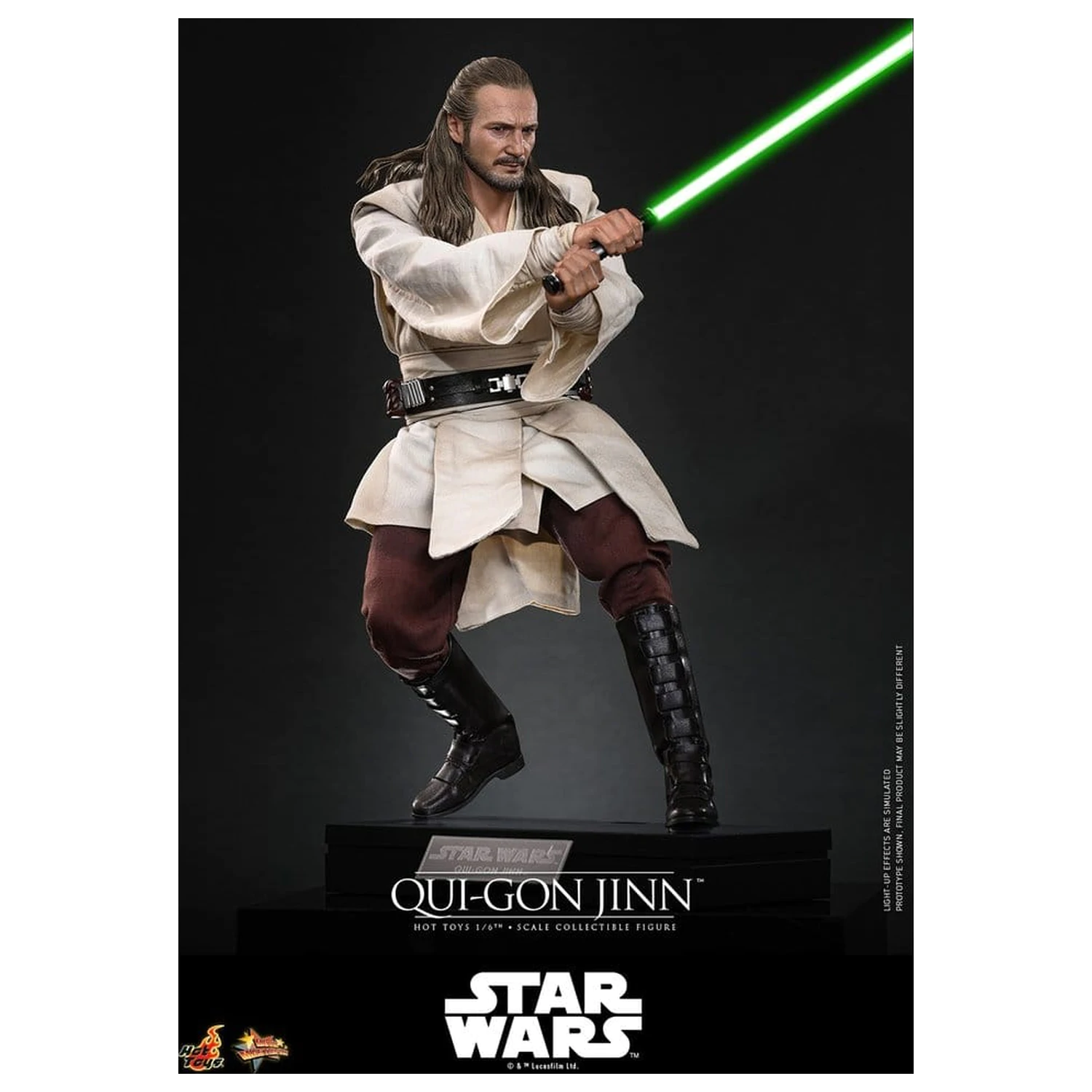 Star Wars Movie Masterpiece Akcijska figura 1/6 Qui-Gon Jinn (Collector Edition) 32 cm fotografija izdelka