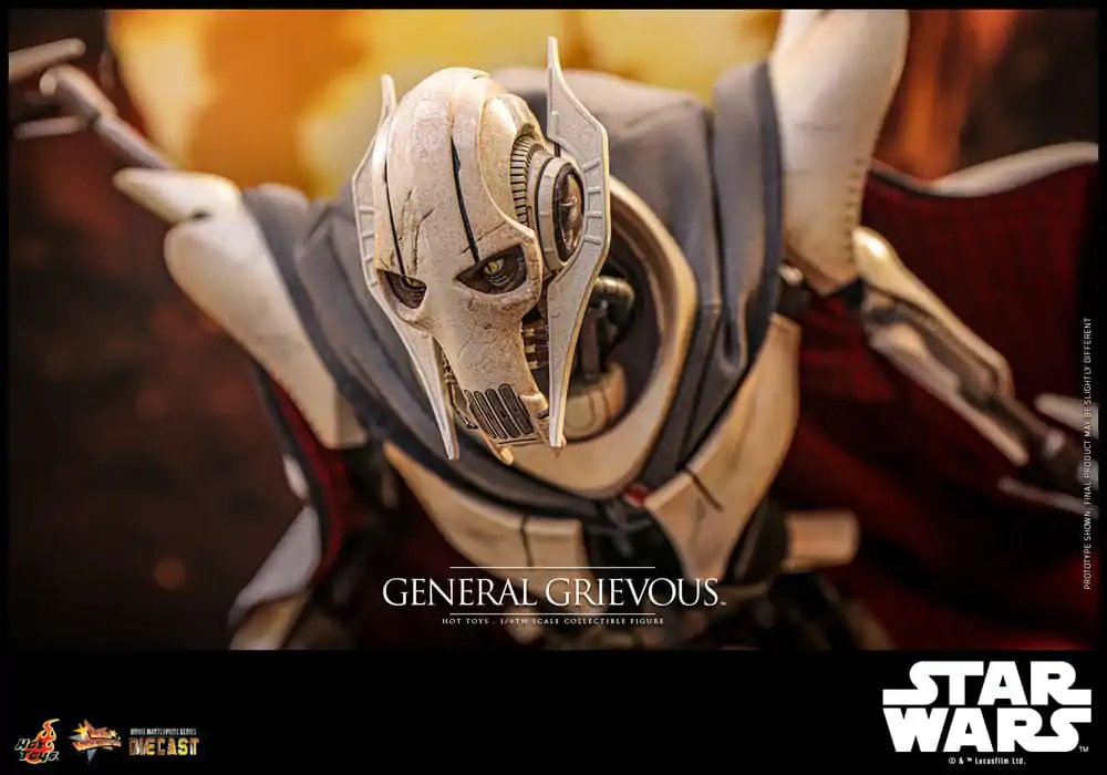 Star Wars Movie Masterpiece Diecast akcijska figura 1/6 General Grievous 42 cm fotografija izdelka