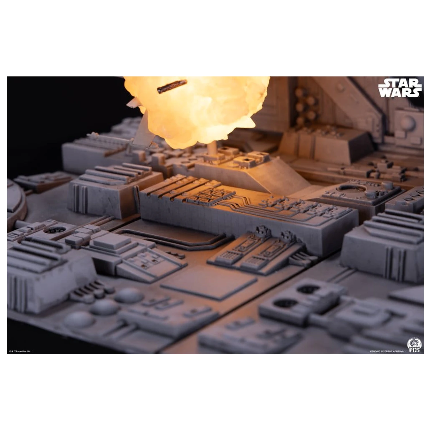Star Wars Movie Moments Mini skala diorama Trench Run 23 cm fotografija izdelka