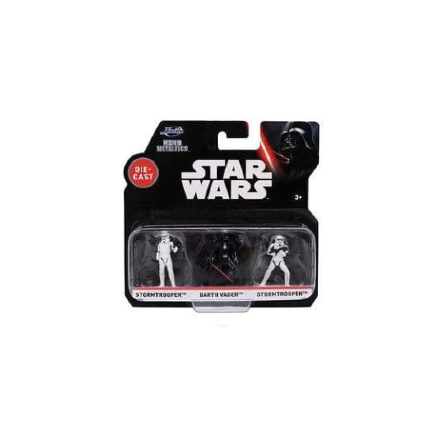 Star Wars Nano Mini figure 3-paket 4 cm fotografija izdelka