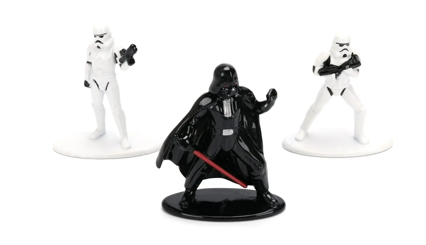 Star Wars Nano Mini figure 3-paket 4 cm fotografija izdelka