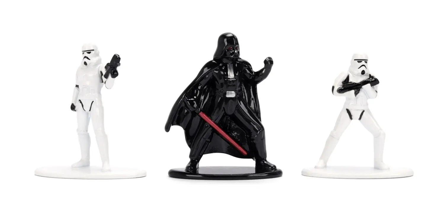 Star Wars Nano Mini figure 3-paket 4 cm fotografija izdelka
