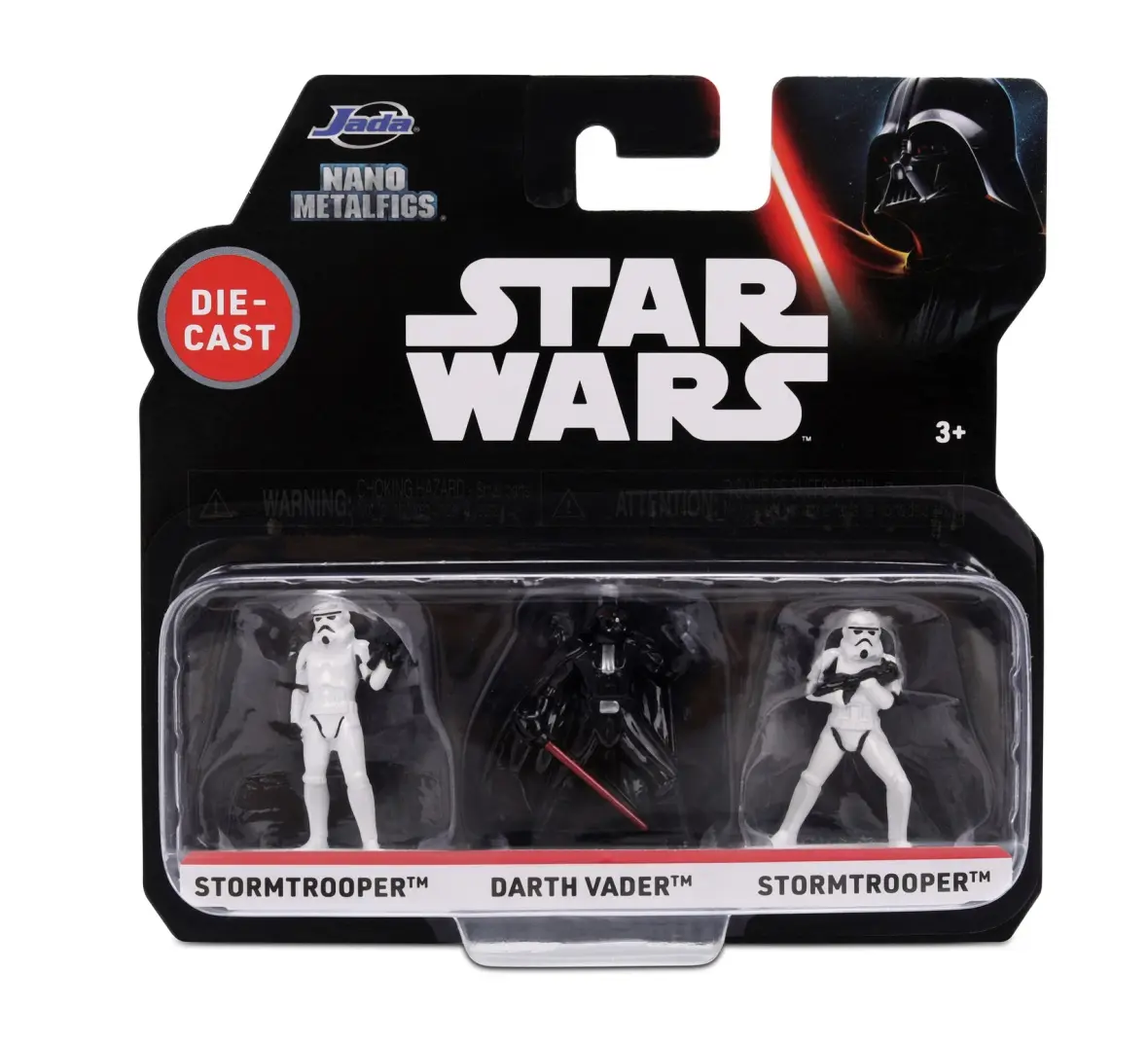 Star Wars Nano Mini figure 3-paket 4 cm fotografija izdelka