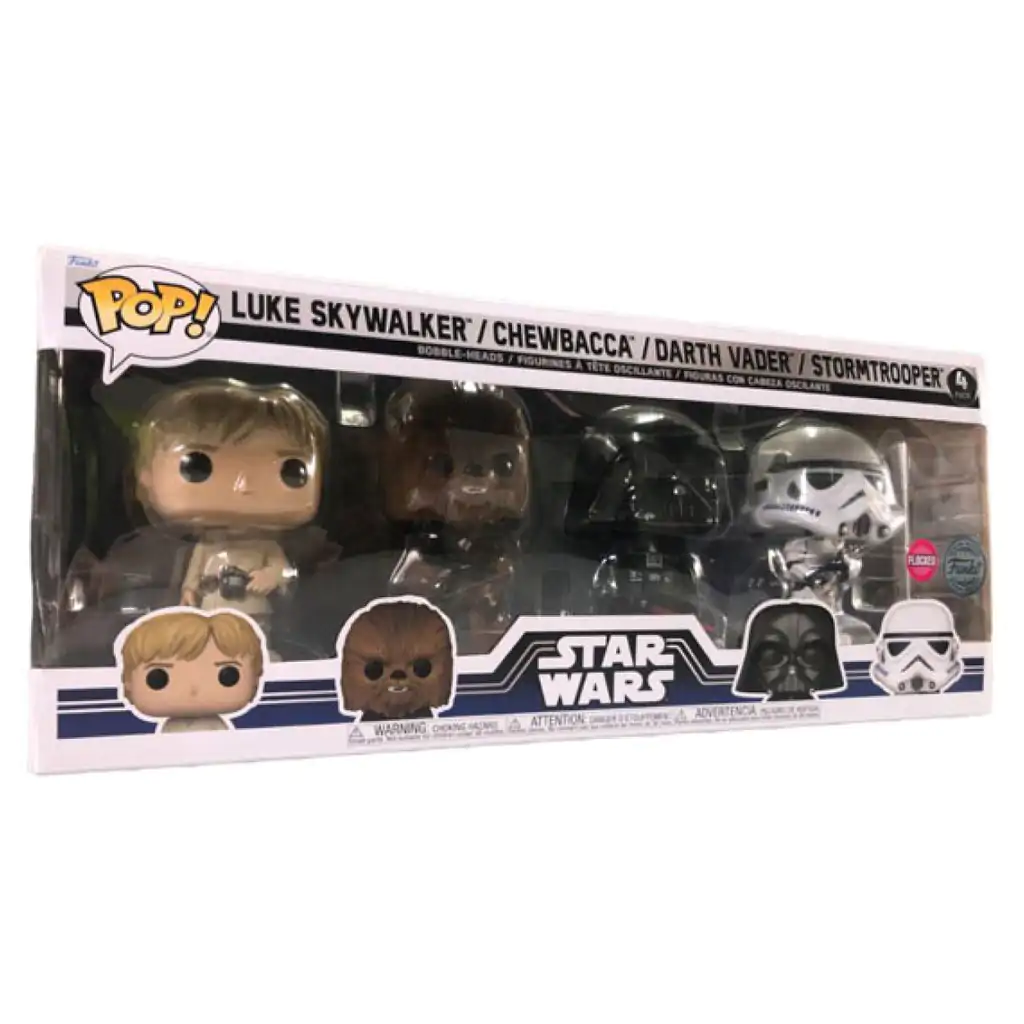 Star Wars POP! Movies Vinil Figura Komplet 4 New Classics (FL) 9 cm fotografija izdelka