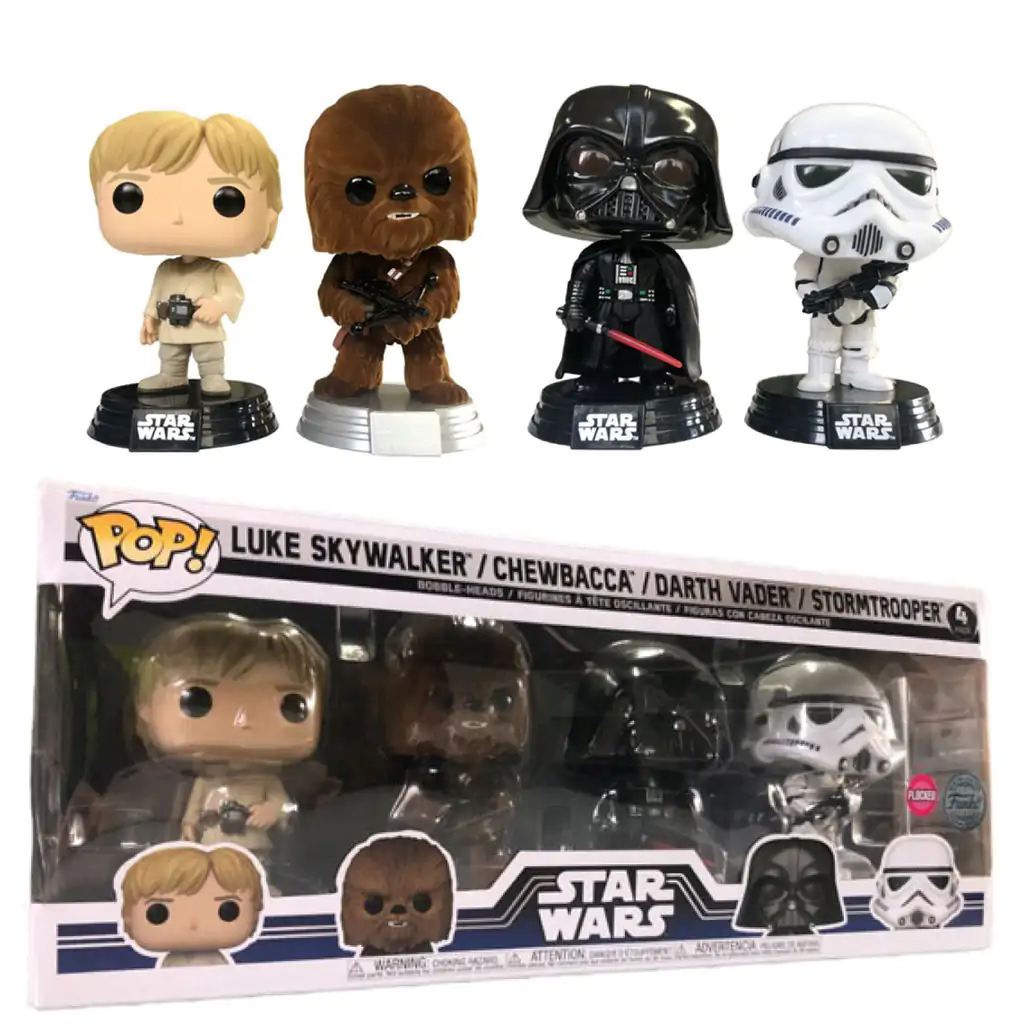 Star Wars POP! Movies Vinil Figura Komplet 4 New Classics (FL) 9 cm fotografija izdelka