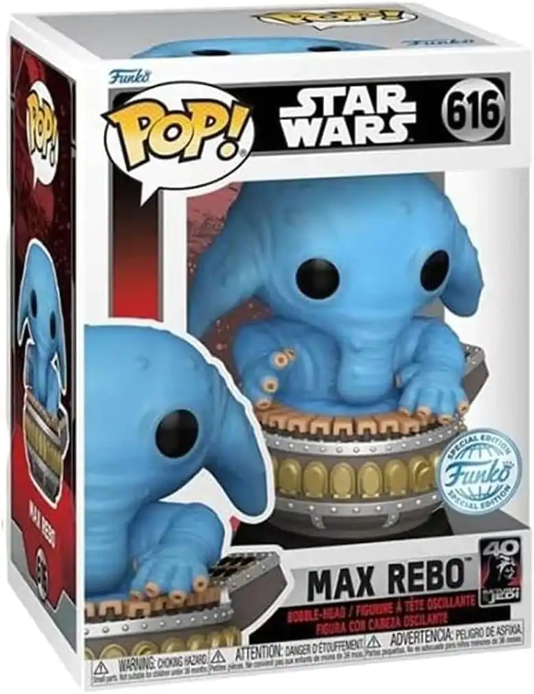 Star Wars: Obi-Wan Funko POP! Vinilna Figura Max Rebo Exclusive Edition 9 cm fotografija izdelka