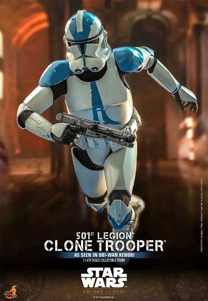 Star Wars: Obi-Wan Kenobi Action Figure 1/6 501st Legion Clone Trooper 30 cm Akcijska Figura fotografija izdelka