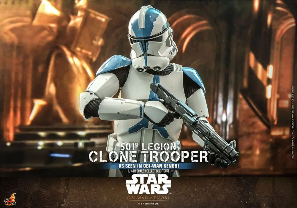 Star Wars: Obi-Wan Kenobi Action Figure 1/6 501st Legion Clone Trooper 30 cm Akcijska Figura fotografija izdelka