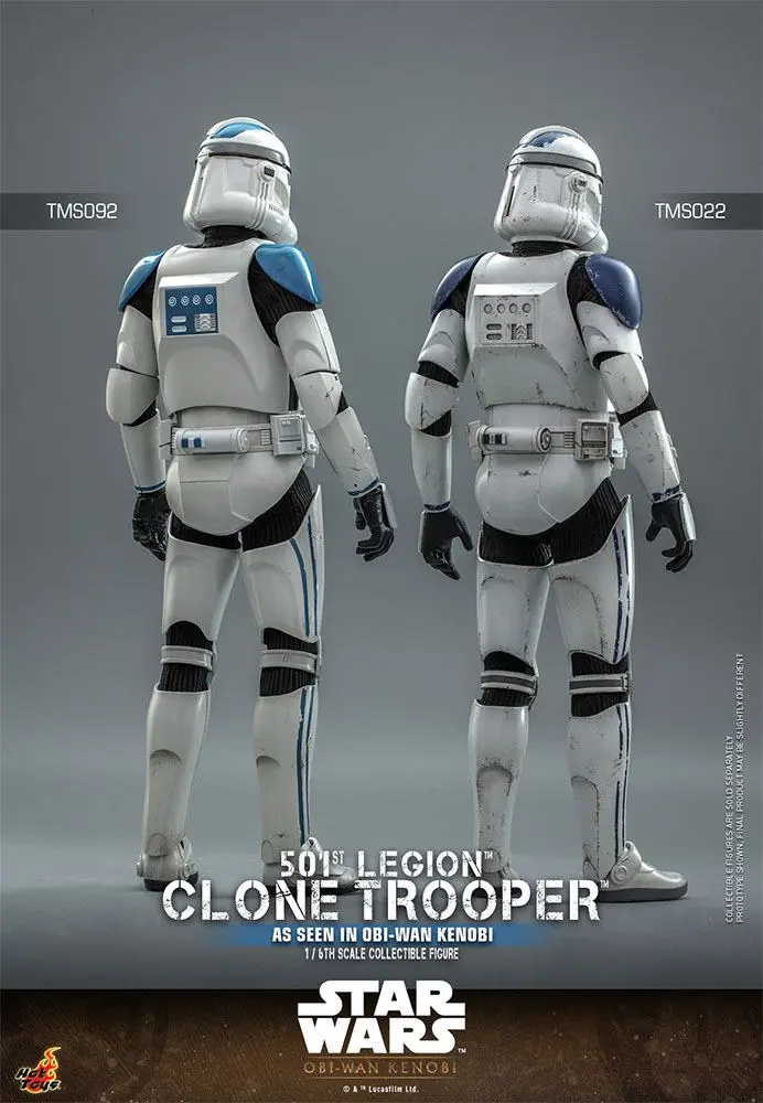 Star Wars: Obi-Wan Kenobi Action Figure 1/6 501st Legion Clone Trooper 30 cm Akcijska Figura fotografija izdelka