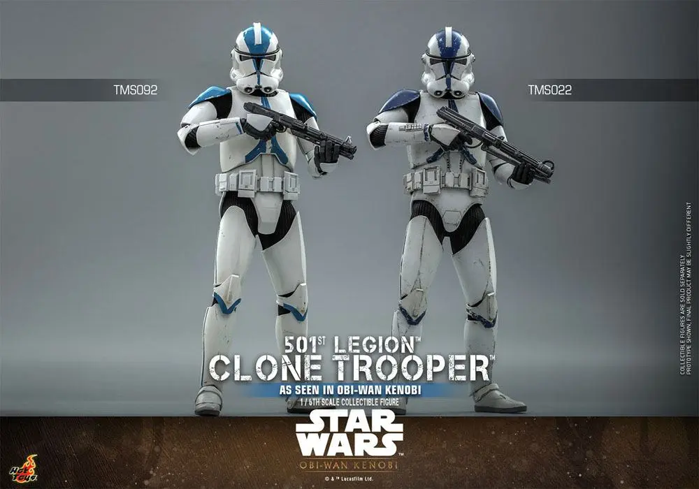 Star Wars: Obi-Wan Kenobi Action Figure 1/6 501st Legion Clone Trooper 30 cm Akcijska Figura fotografija izdelka