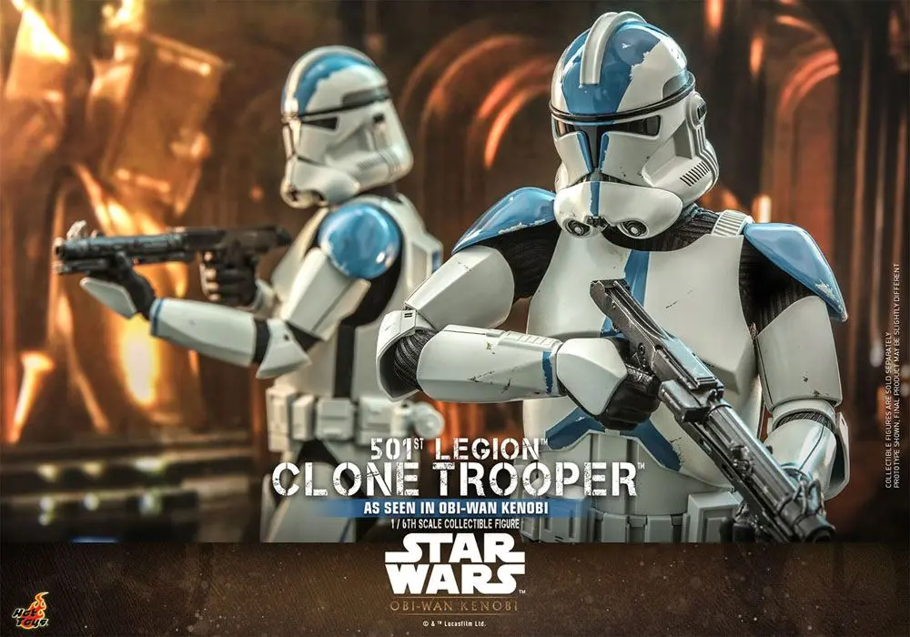 Star Wars: Obi-Wan Kenobi Action Figure 1/6 501st Legion Clone Trooper 30 cm Akcijska Figura fotografija izdelka