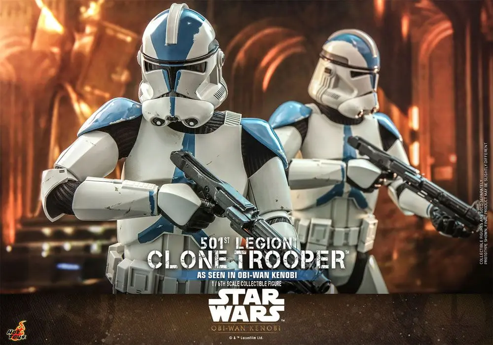 Star Wars: Obi-Wan Kenobi Action Figure 1/6 501st Legion Clone Trooper 30 cm Akcijska Figura fotografija izdelka