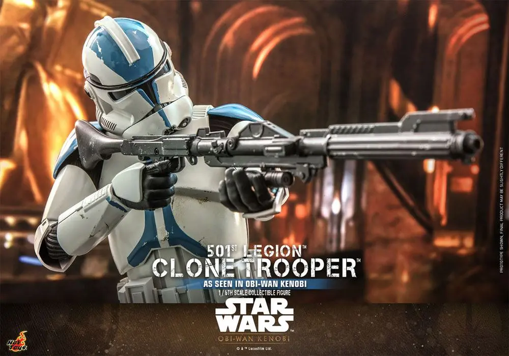 Star Wars: Obi-Wan Kenobi Action Figure 1/6 501st Legion Clone Trooper 30 cm Akcijska Figura fotografija izdelka