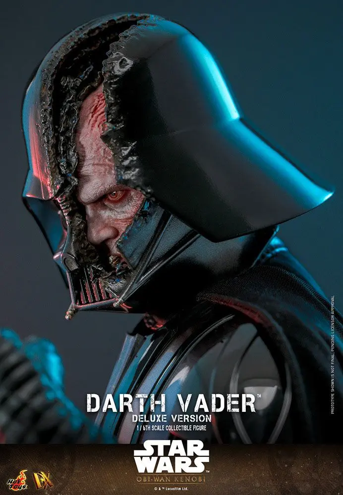 Star Wars: Obi-Wan Kenobi DX Akcijska Figura 1/6 Darth Vader Deluxe Verzija 35 cm fotografija izdelka