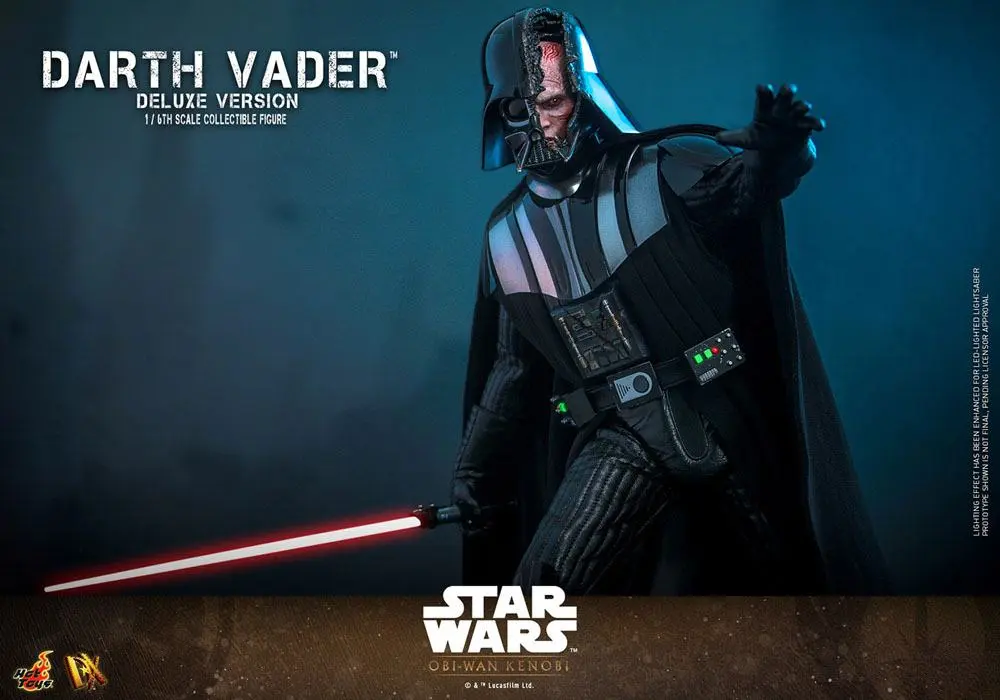 Star Wars: Obi-Wan Kenobi DX Akcijska Figura 1/6 Darth Vader Deluxe Verzija 35 cm fotografija izdelka
