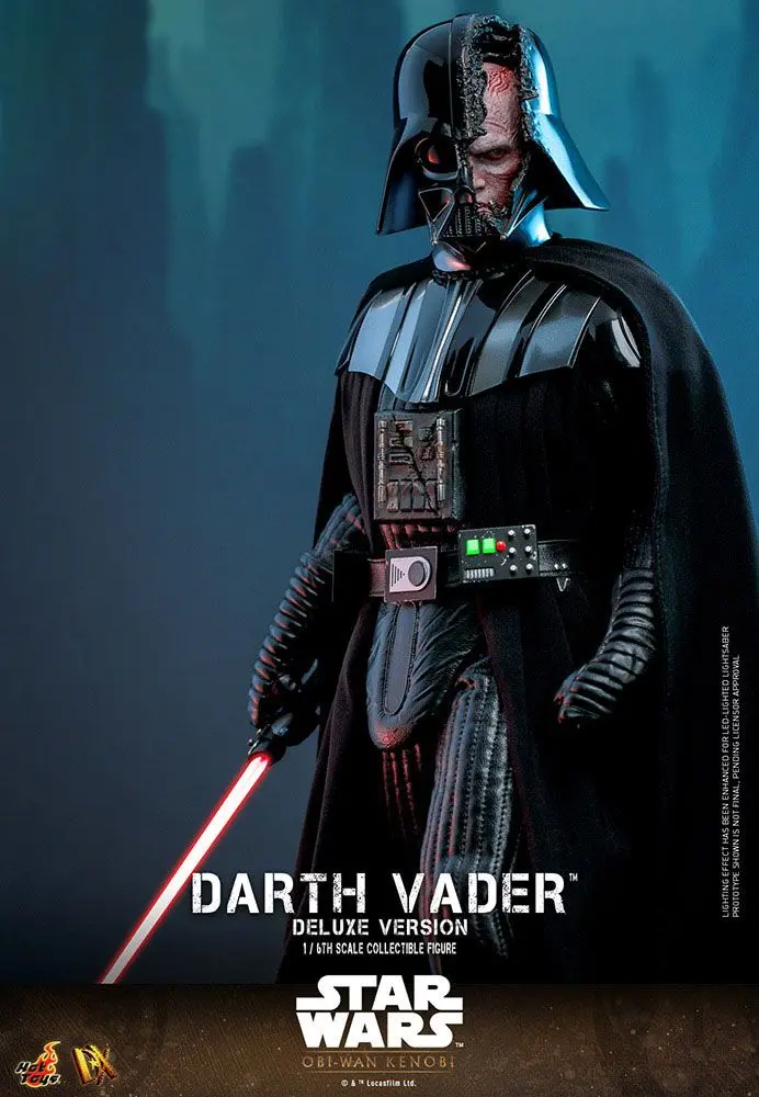 Star Wars: Obi-Wan Kenobi DX Akcijska Figura 1/6 Darth Vader Deluxe Verzija 35 cm fotografija izdelka
