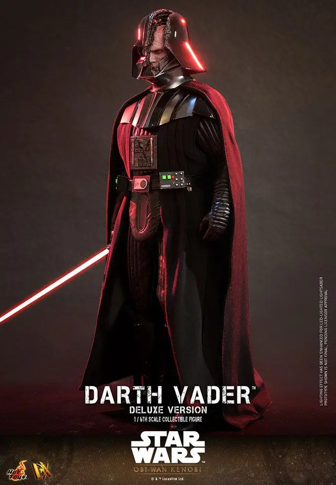 Star Wars: Obi-Wan Kenobi DX Akcijska Figura 1/6 Darth Vader Deluxe Verzija 35 cm fotografija izdelka