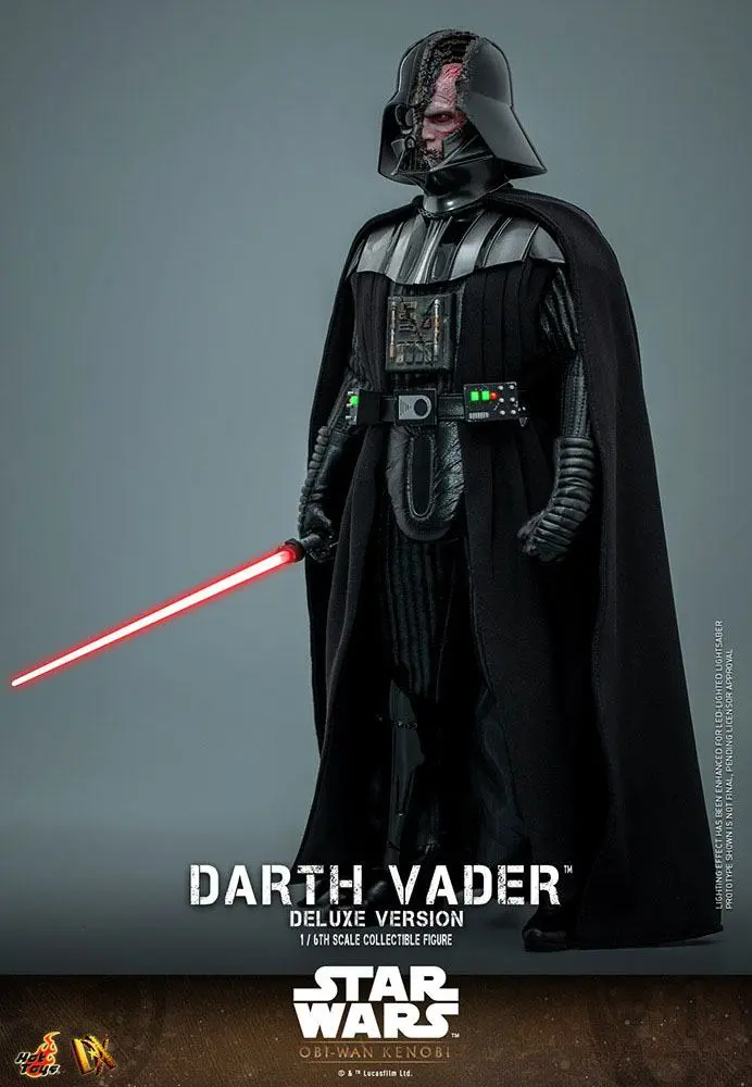 Star Wars: Obi-Wan Kenobi DX Akcijska Figura 1/6 Darth Vader Deluxe Verzija 35 cm fotografija izdelka