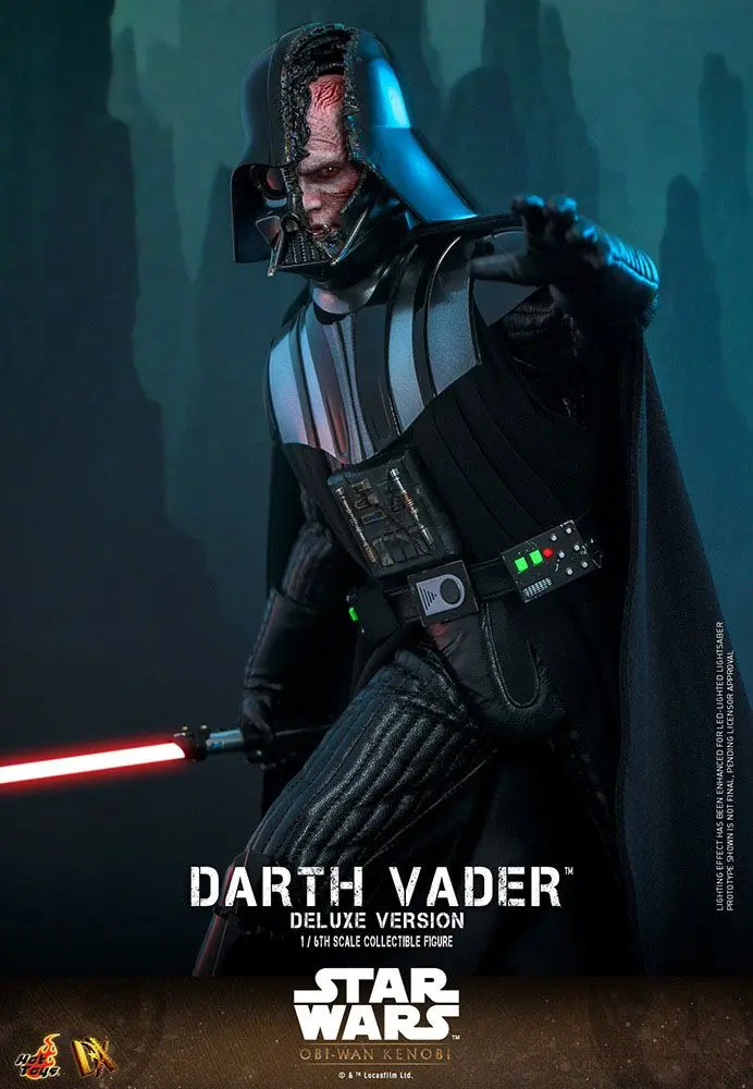 Star Wars: Obi-Wan Kenobi DX Akcijska Figura 1/6 Darth Vader Deluxe Verzija 35 cm fotografija izdelka