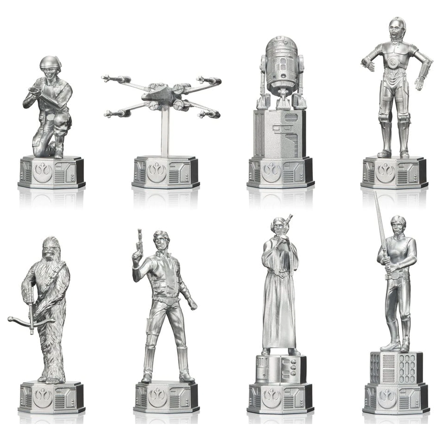 Star Wars Original Trilogy šahovski komplet 47 cm fotografija izdelka