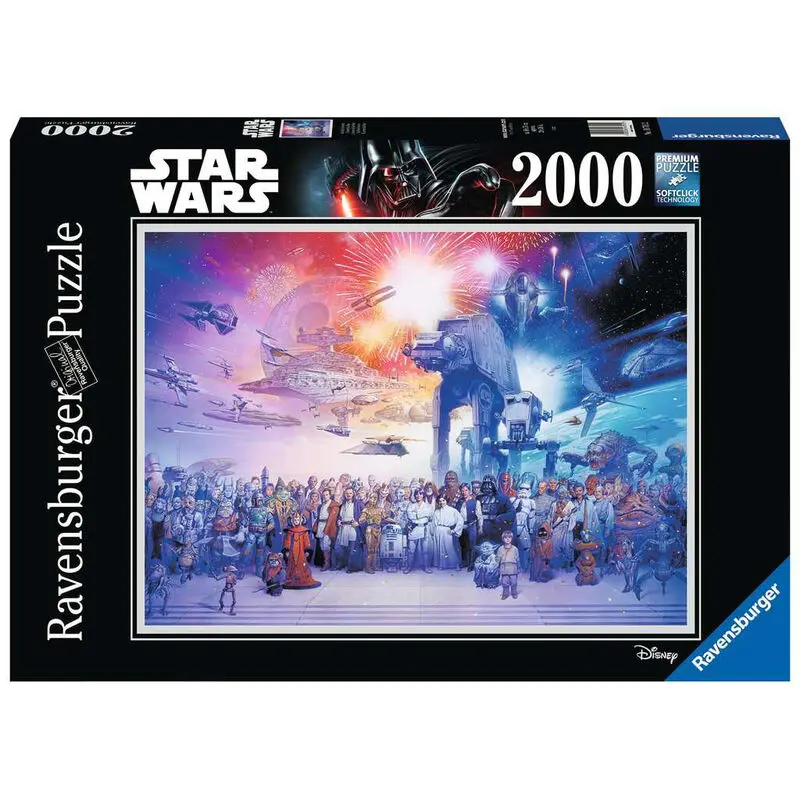 Star Wars Jigsaw Puzzle Star Wars Universe (2000 kosov) fotografija izdelka