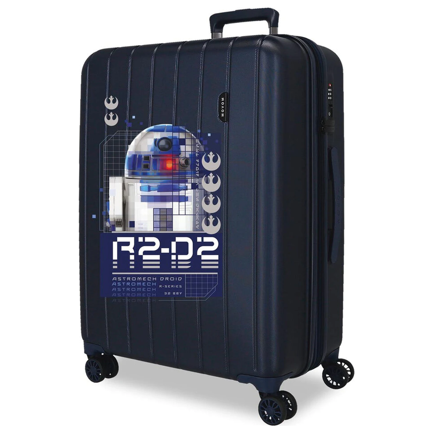 Star Wars R2D2 ABS potovalni kovček na kolescih 65 cm fotografija izdelka