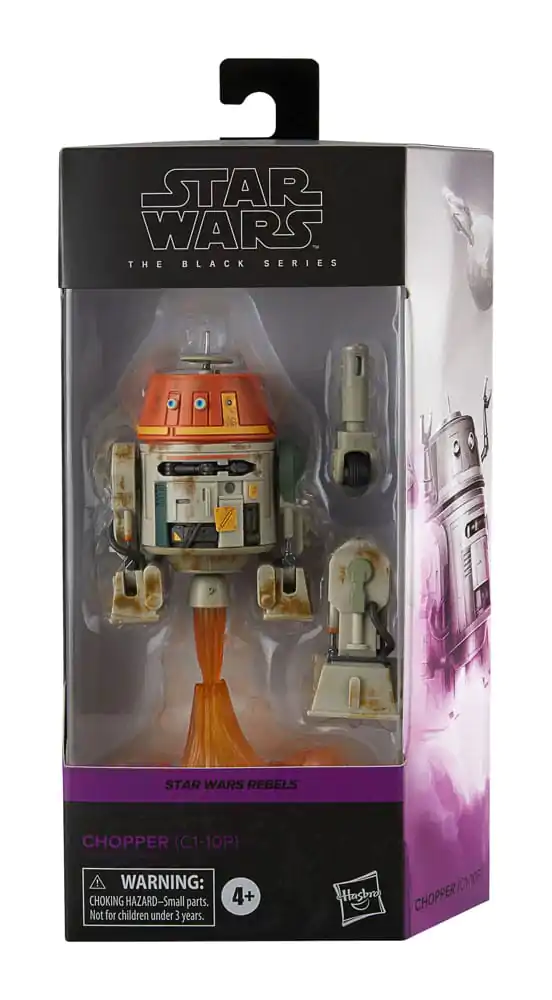 Star Wars: Rebels Black Series akcijska figura Chopper (C1-10P) fotografija izdelka