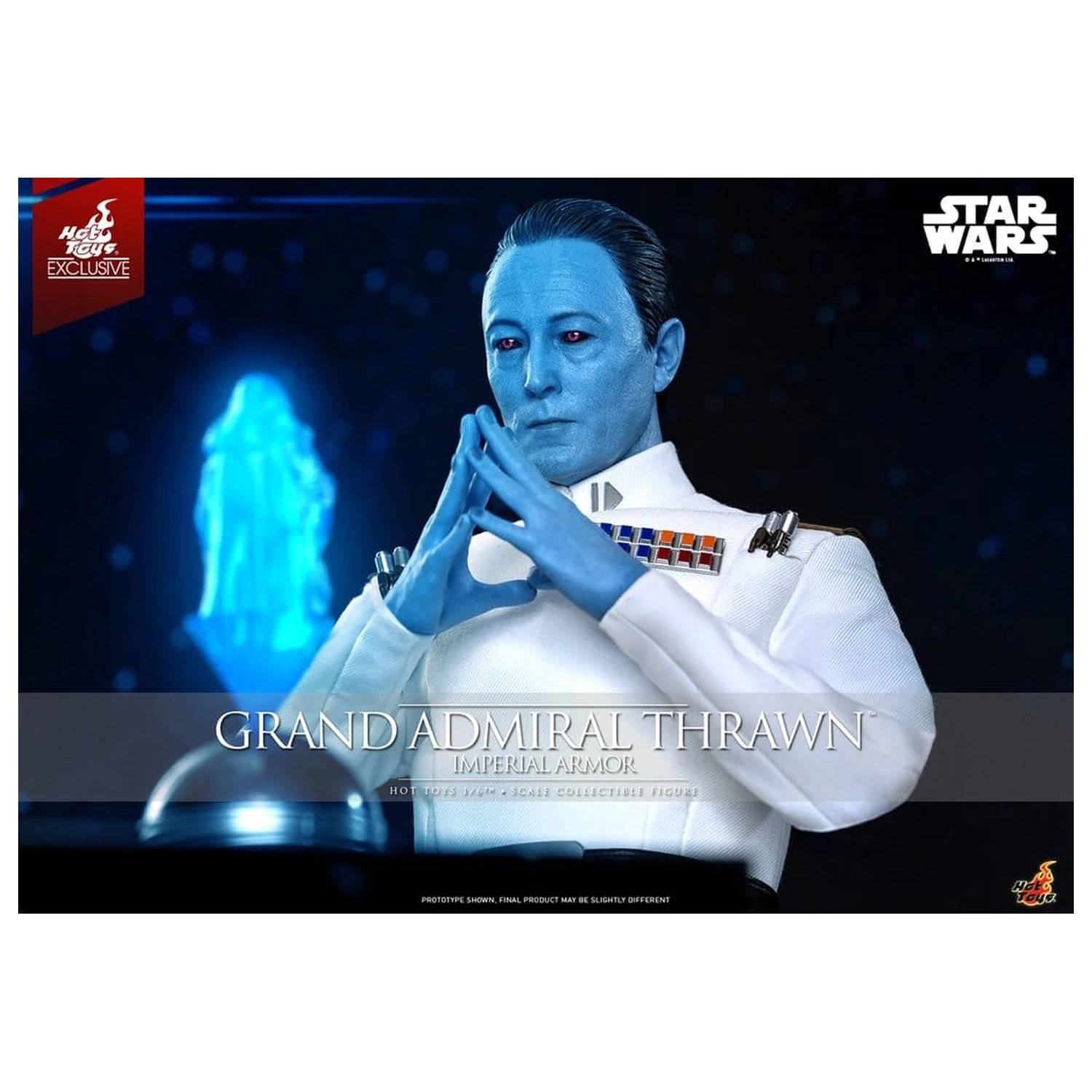 Star Wars: Rebels Television Masterpiece figura 1/6 Grand Admiral Thrawn (Imperial Armor) 32 cm fotografija izdelka