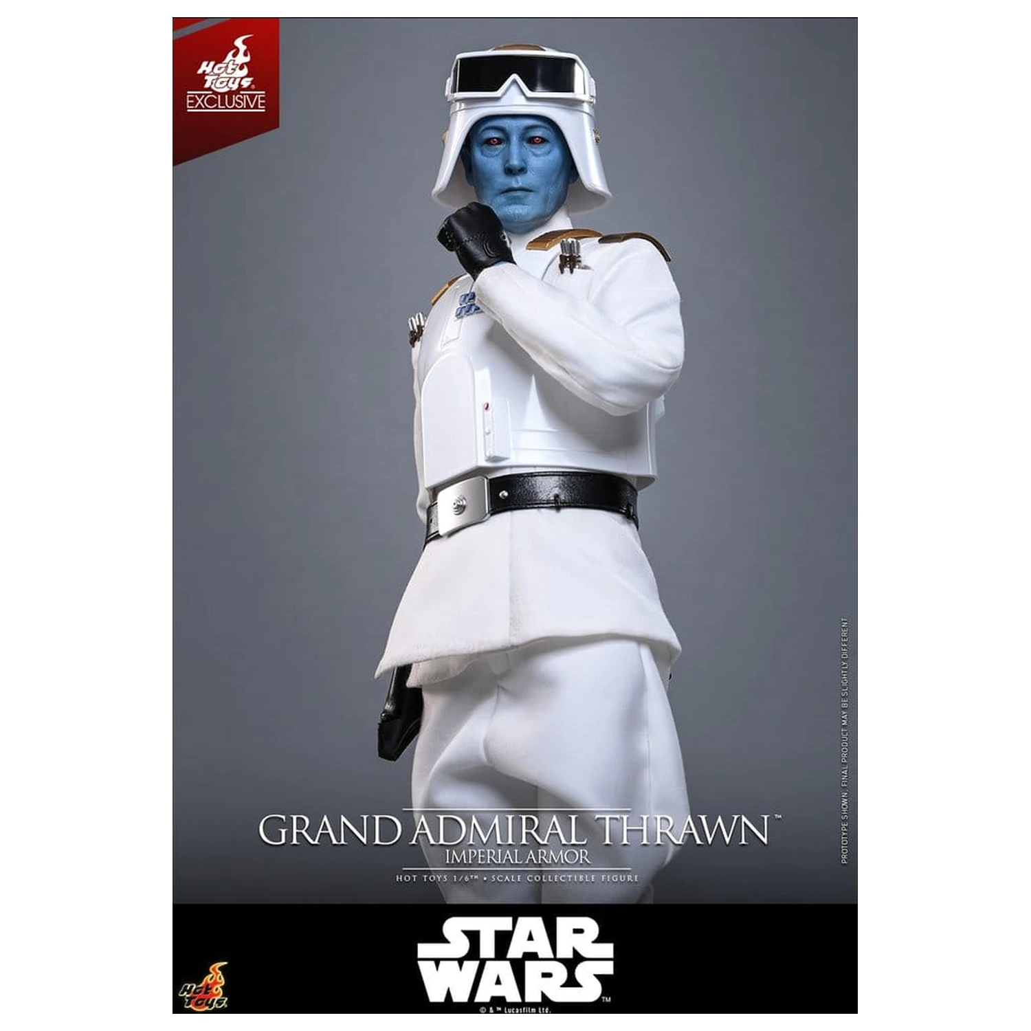 Star Wars: Rebels Television Masterpiece figura 1/6 Grand Admiral Thrawn (Imperial Armor) 32 cm fotografija izdelka