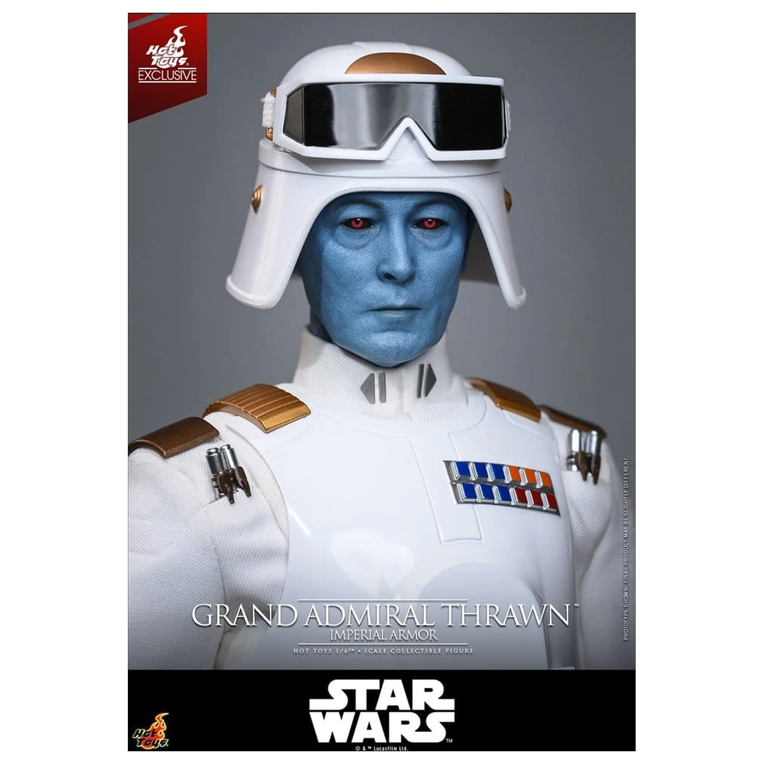 Star Wars: Rebels Television Masterpiece figura 1/6 Grand Admiral Thrawn (Imperial Armor) 32 cm fotografija izdelka