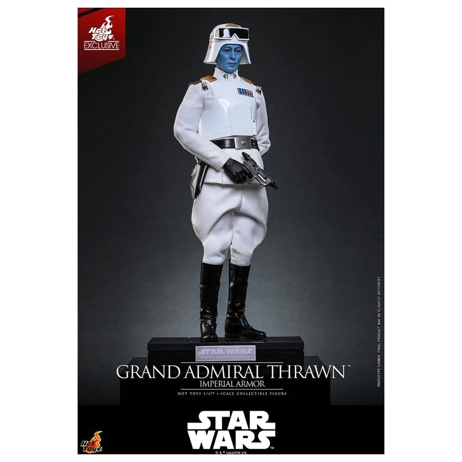 Star Wars: Rebels Television Masterpiece figura 1/6 Grand Admiral Thrawn (Imperial Armor) 32 cm fotografija izdelka