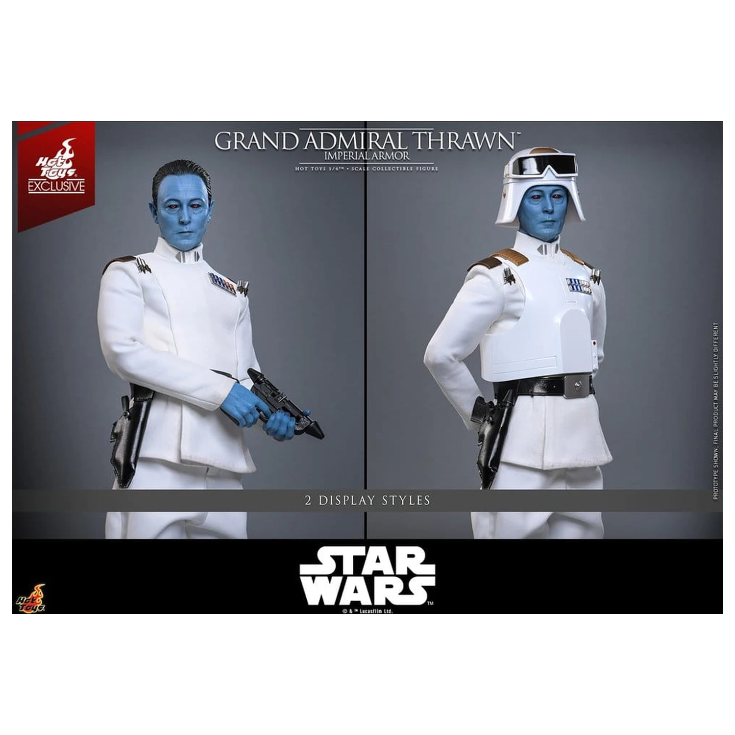 Star Wars: Rebels Television Masterpiece figura 1/6 Grand Admiral Thrawn (Imperial Armor) 32 cm fotografija izdelka