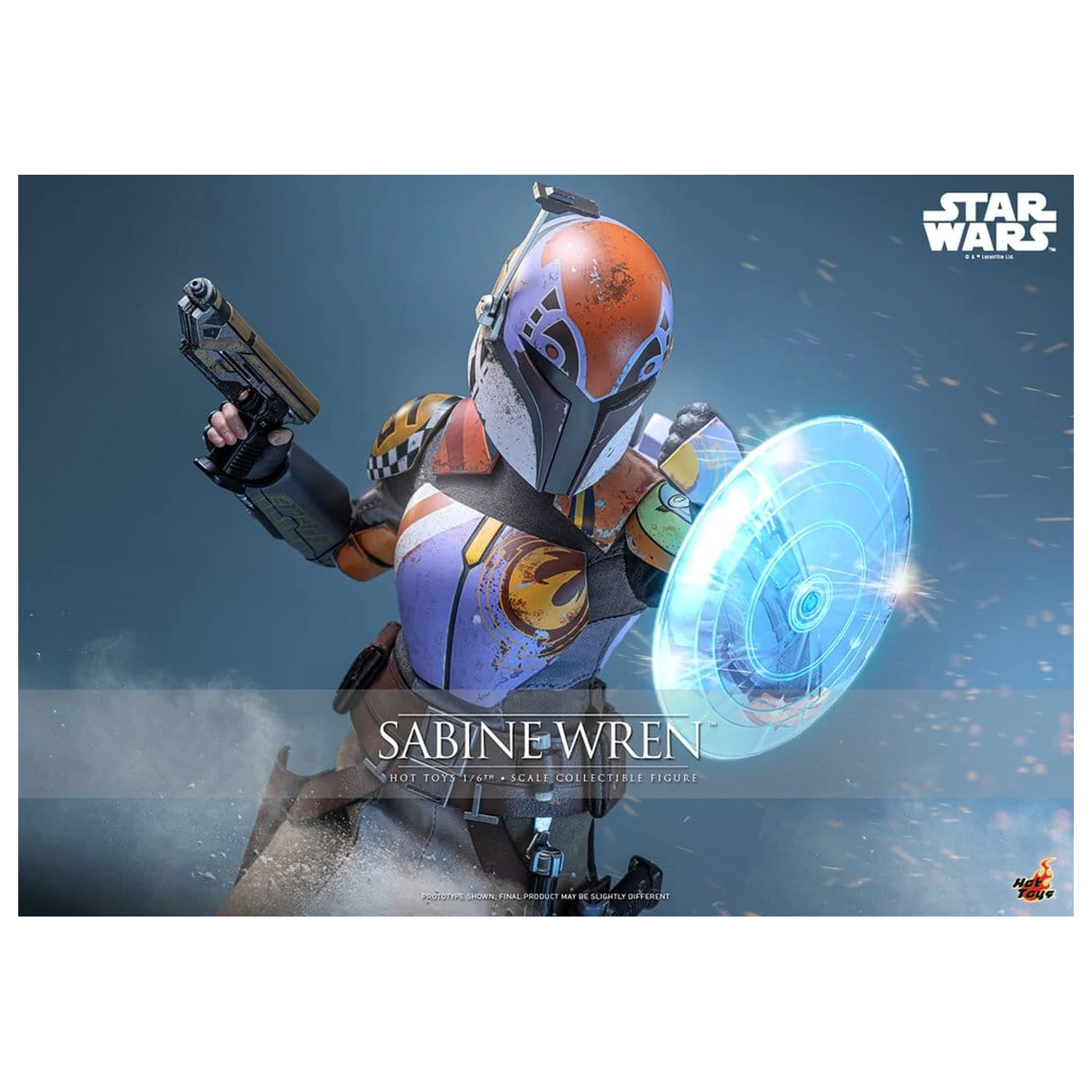 Star Wars: Rebels Television Masterpiece akcijska figura 1/6 Sabine Wren 29 cm fotografija izdelka