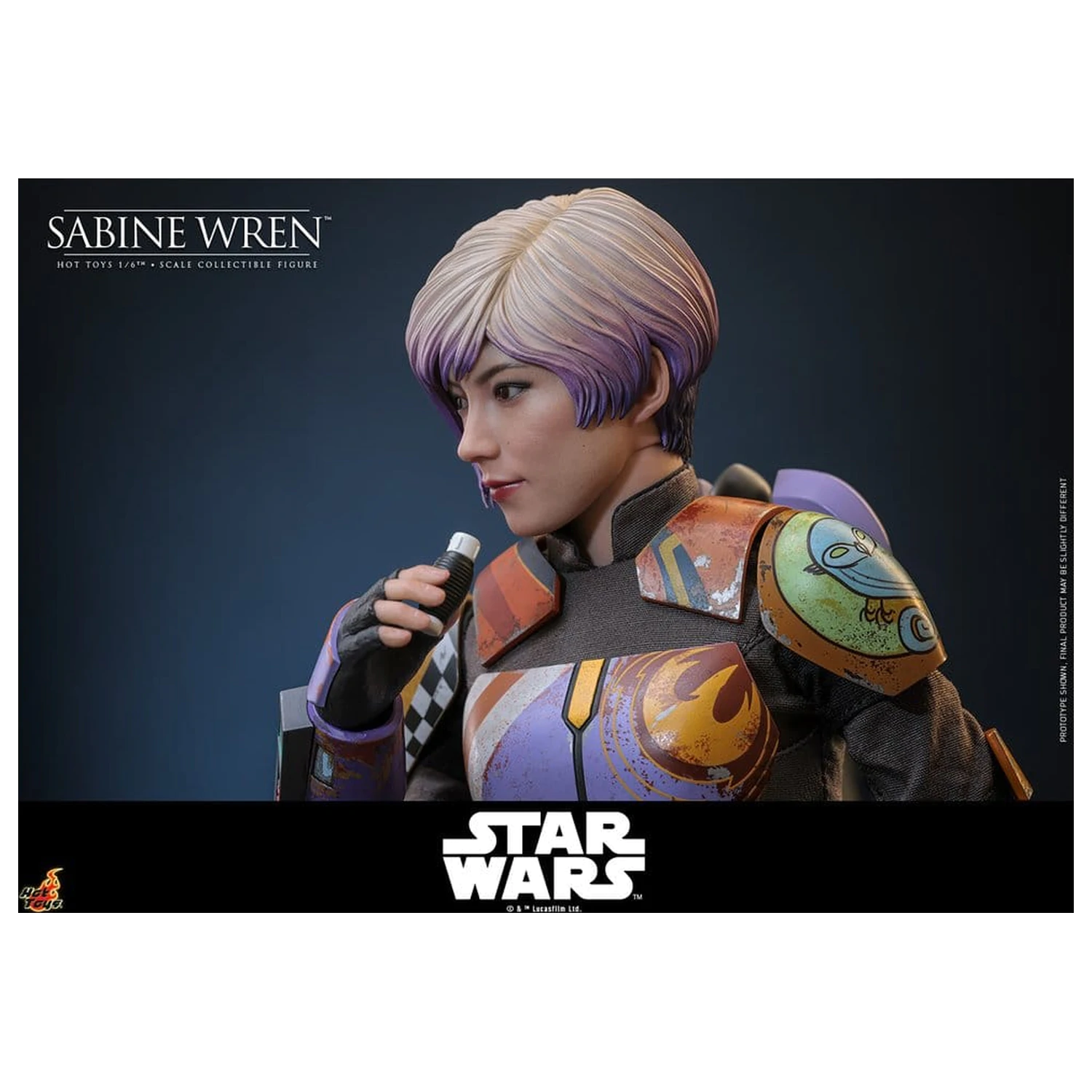 Star Wars: Rebels Television Masterpiece akcijska figura 1/6 Sabine Wren 29 cm fotografija izdelka