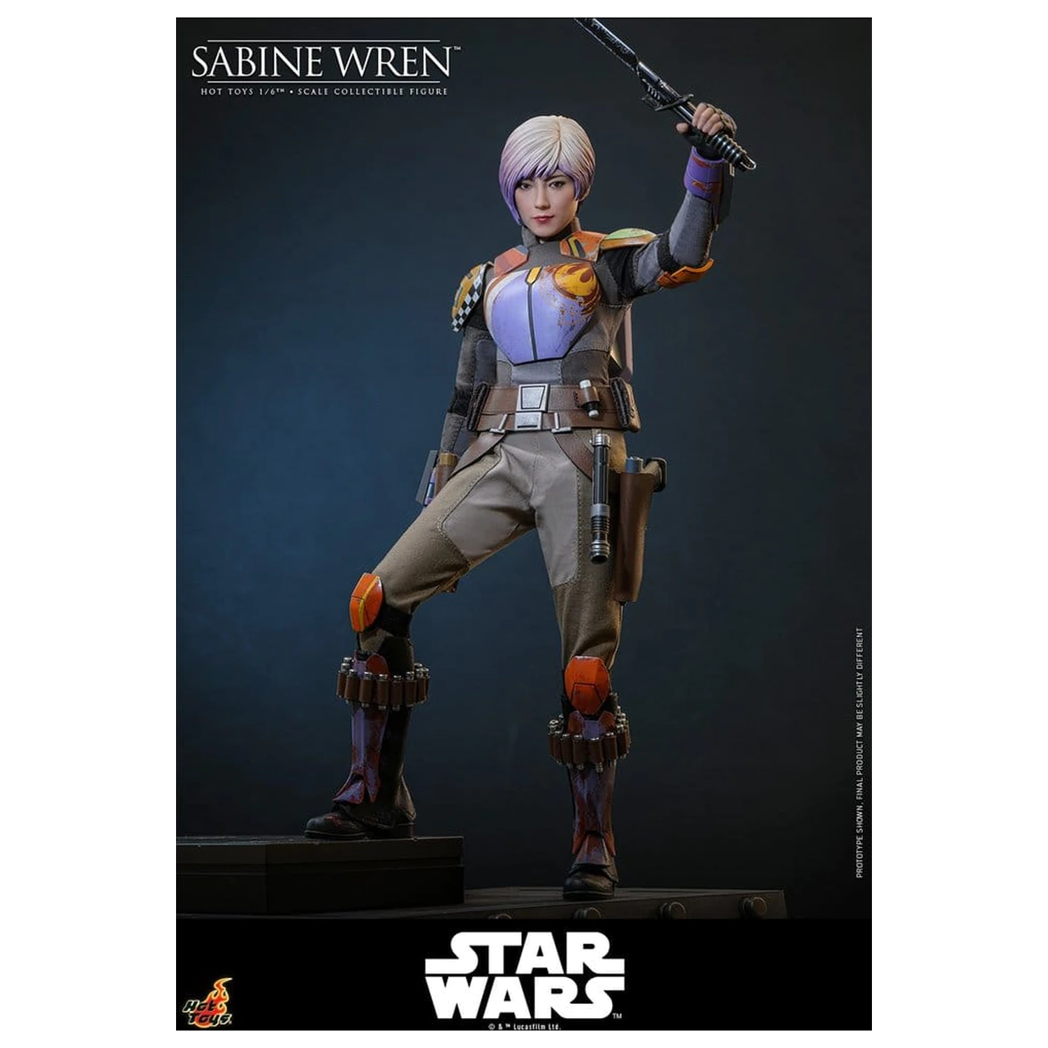 Star Wars: Rebels Television Masterpiece akcijska figura 1/6 Sabine Wren 29 cm fotografija izdelka