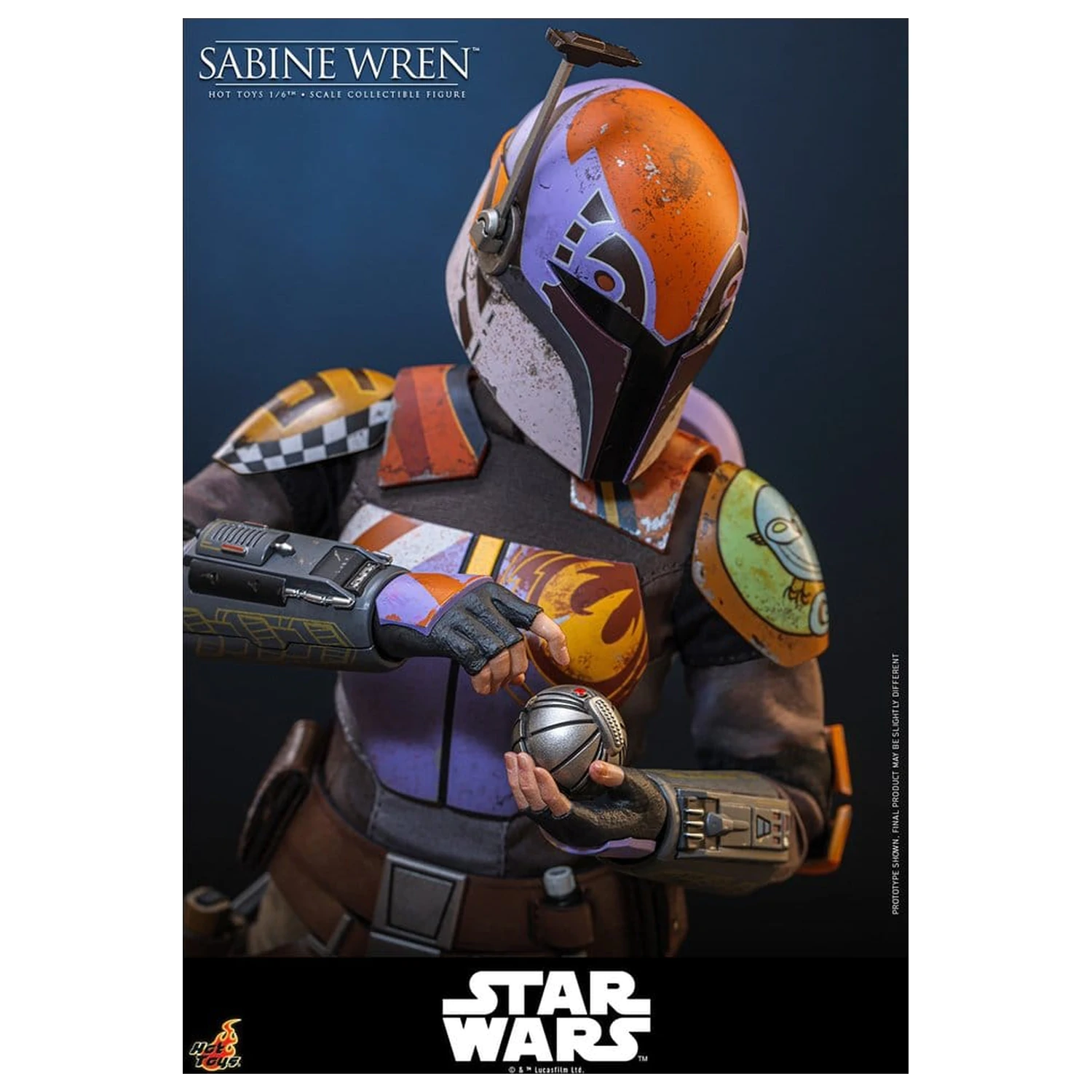 Star Wars: Rebels Television Masterpiece akcijska figura 1/6 Sabine Wren 29 cm fotografija izdelka