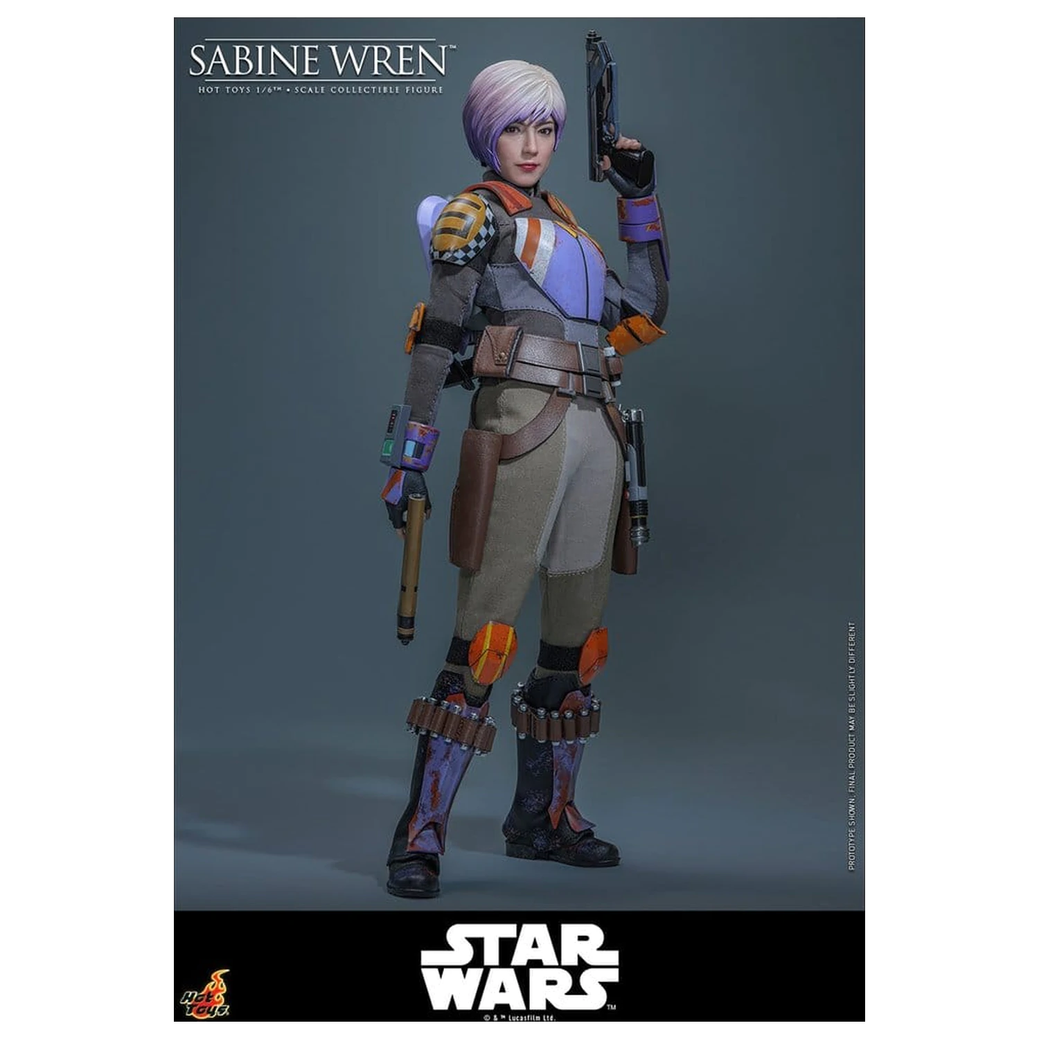 Star Wars: Rebels Television Masterpiece akcijska figura 1/6 Sabine Wren 29 cm fotografija izdelka