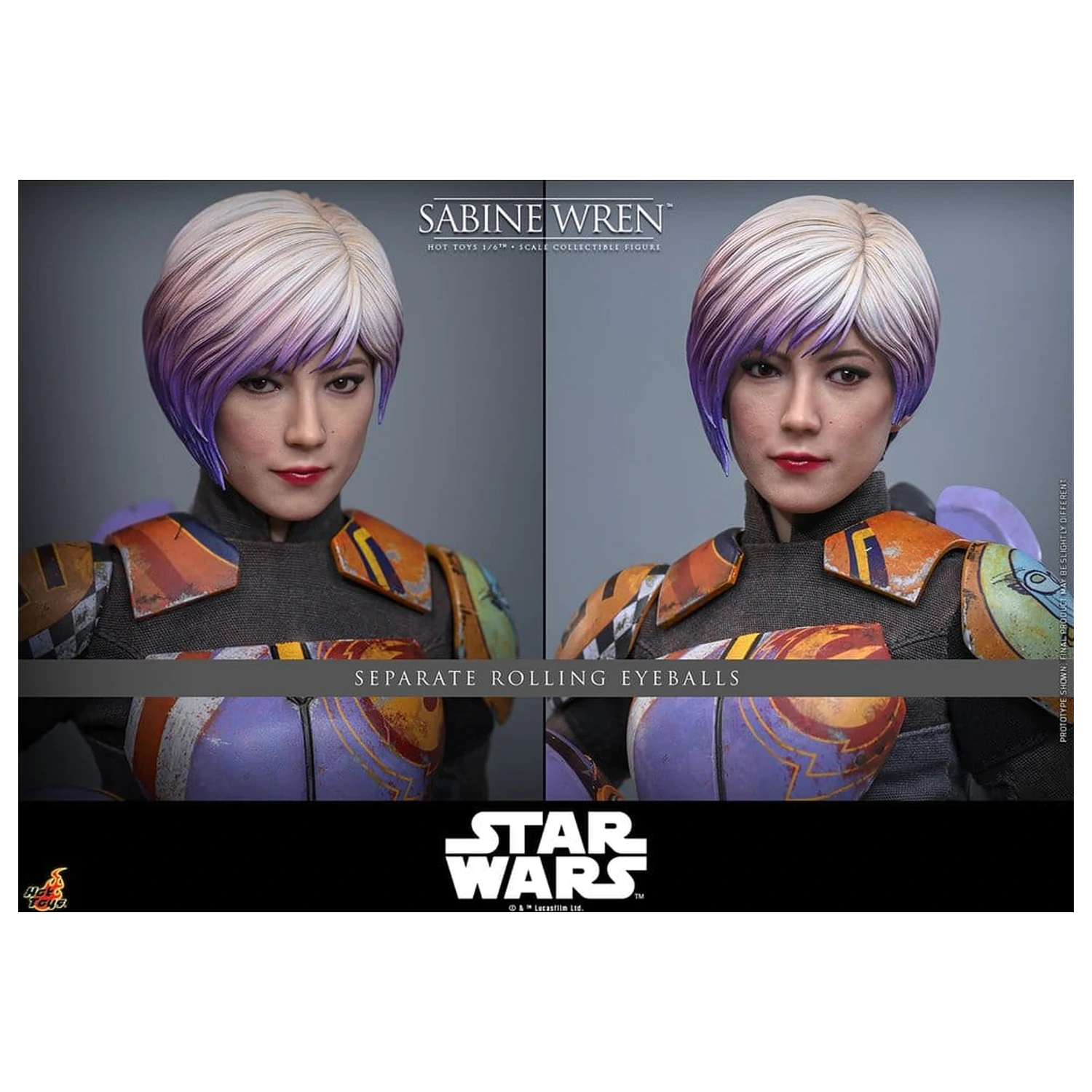 Star Wars: Rebels Television Masterpiece akcijska figura 1/6 Sabine Wren 29 cm fotografija izdelka