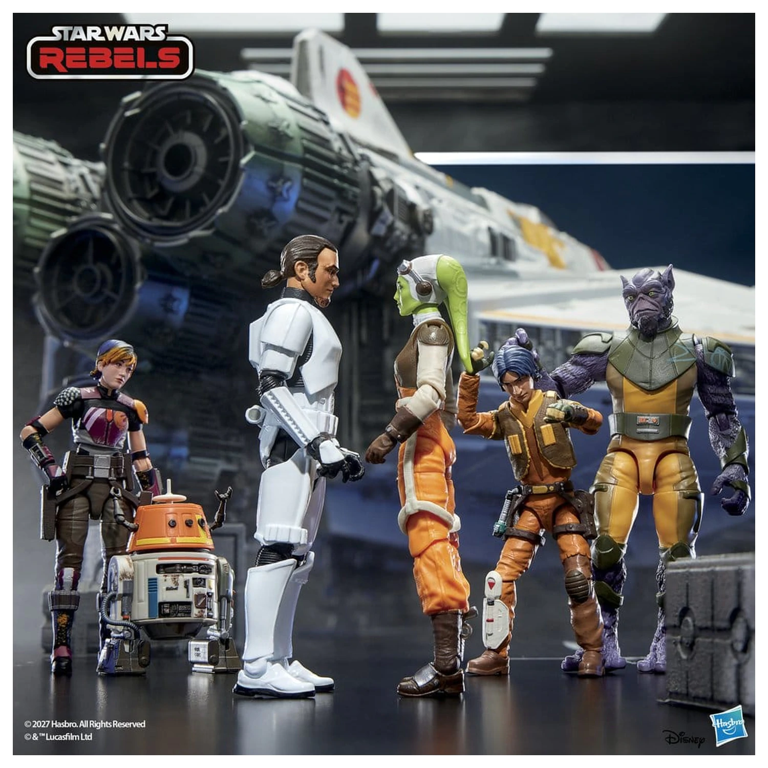 Star Wars Rebels Vintage Collection komplet figuric Lothal Rebels Set 10 cm fotografija izdelka