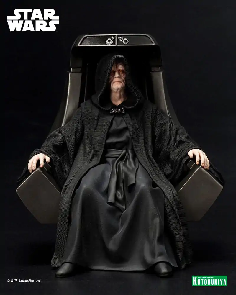 Star Wars: Return of the Jedi ARTFX+ PVC Kip 1/10 Emperor Palpatine 16 cm fotografija izdelka