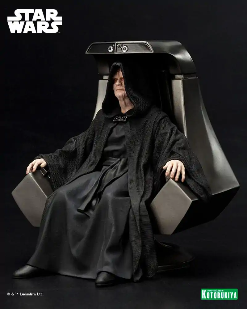 Star Wars: Return of the Jedi ARTFX+ PVC Kip 1/10 Emperor Palpatine 16 cm fotografija izdelka